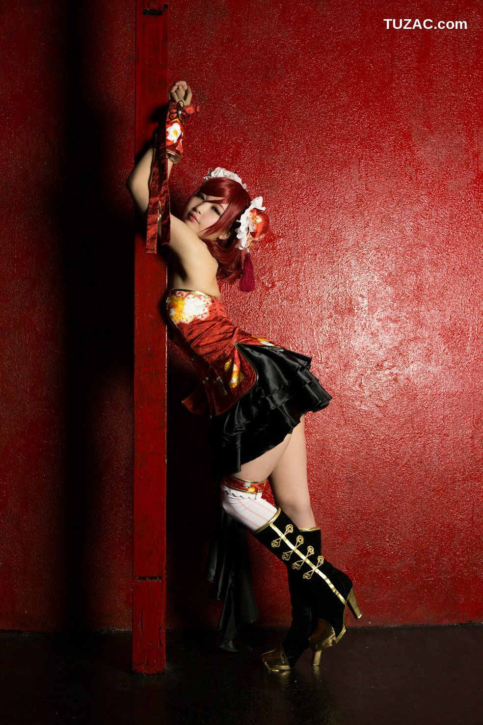 日本CosPlay_なーさん《Love Live!》Nishikino Maki(西木野真姫) 写真集[99P]