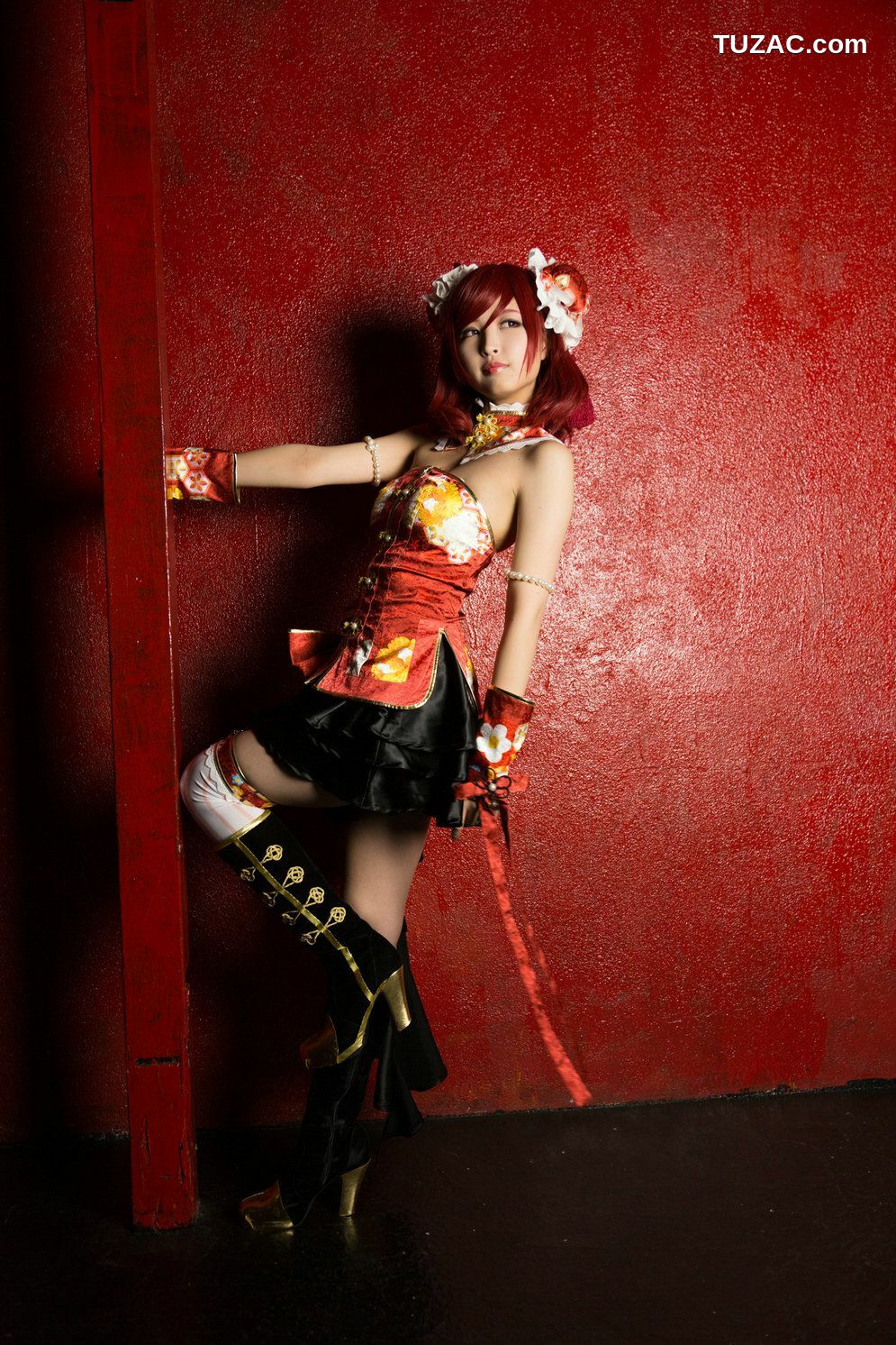 日本CosPlay_なーさん《Love Live!》Nishikino Maki(西木野真姫) 写真集[99P]