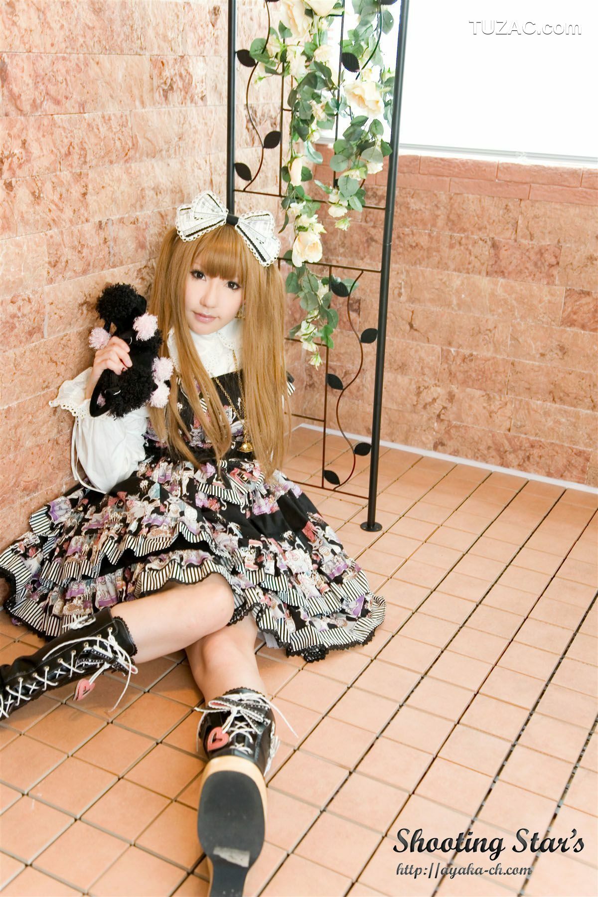 日本CosPlay_サク (Saku) 《Gothic Lolita(ゴスロリ)》 写真集[100P]
