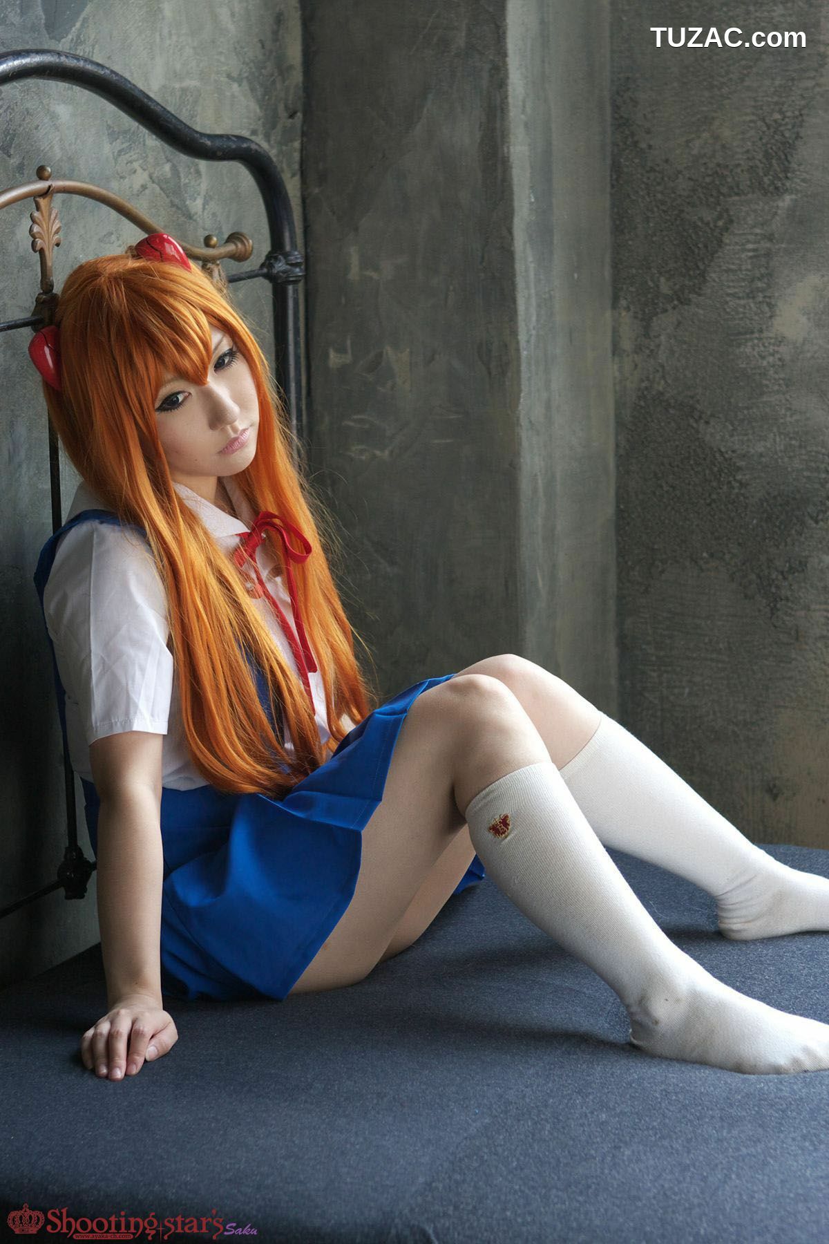 日本CosPlay_サク (Saku) 《Shinseiki Evangelion》Souryuu Asuka Langley 写真集[132P]