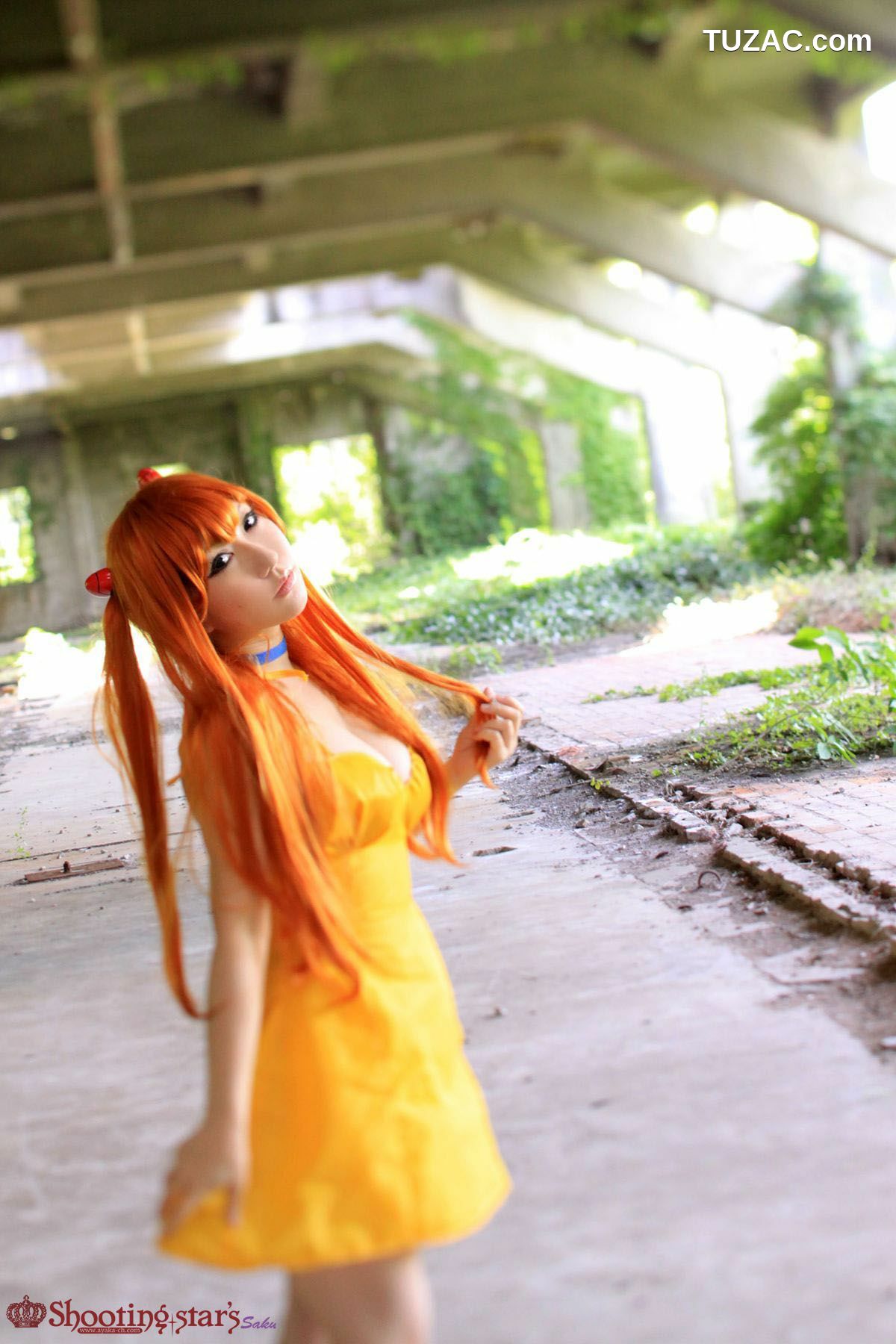 日本CosPlay_サク (Saku) 《Shinseiki Evangelion》Souryuu Asuka Langley 写真集[132P]