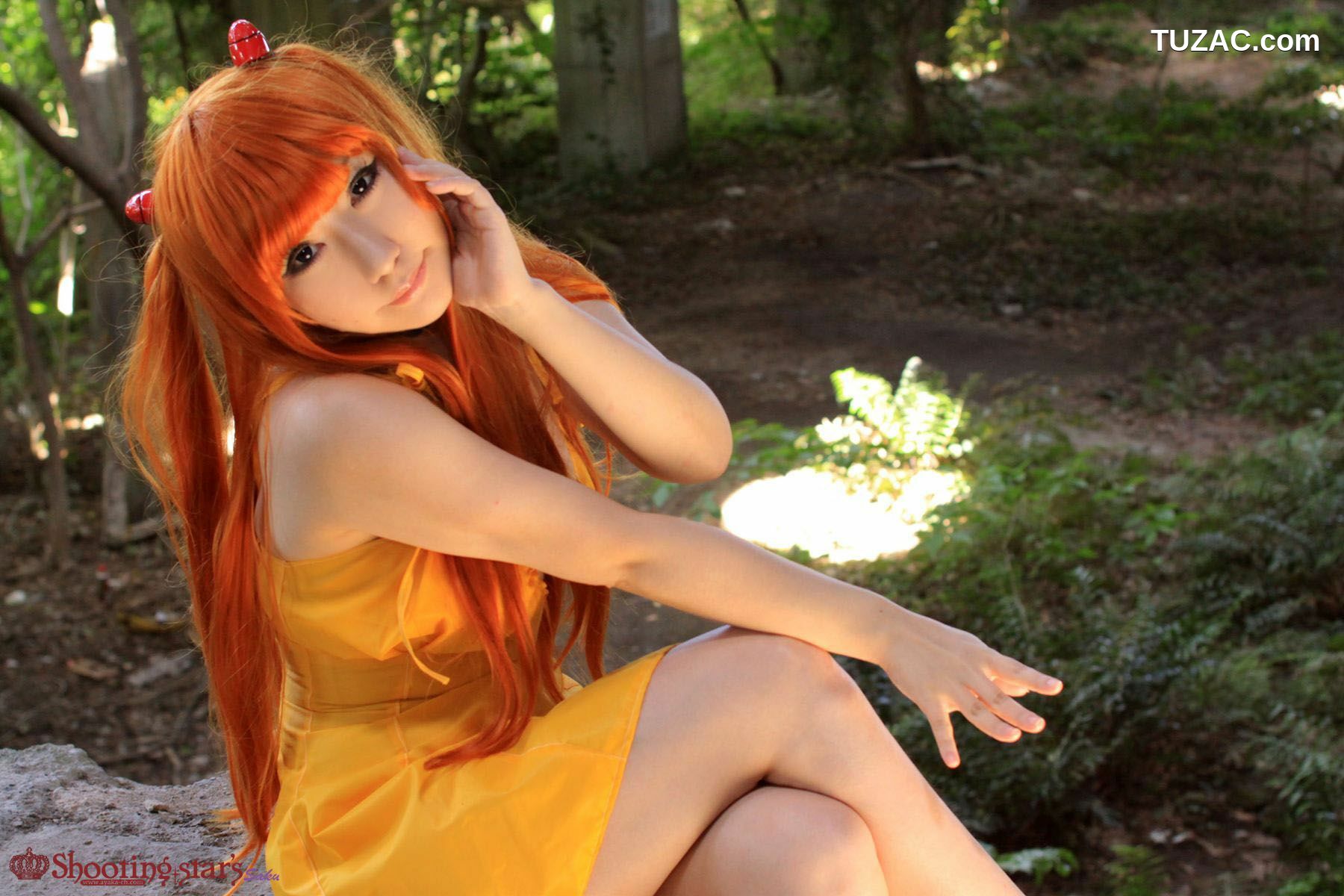 日本CosPlay_サク (Saku) 《Shinseiki Evangelion》Souryuu Asuka Langley 写真集[132P]