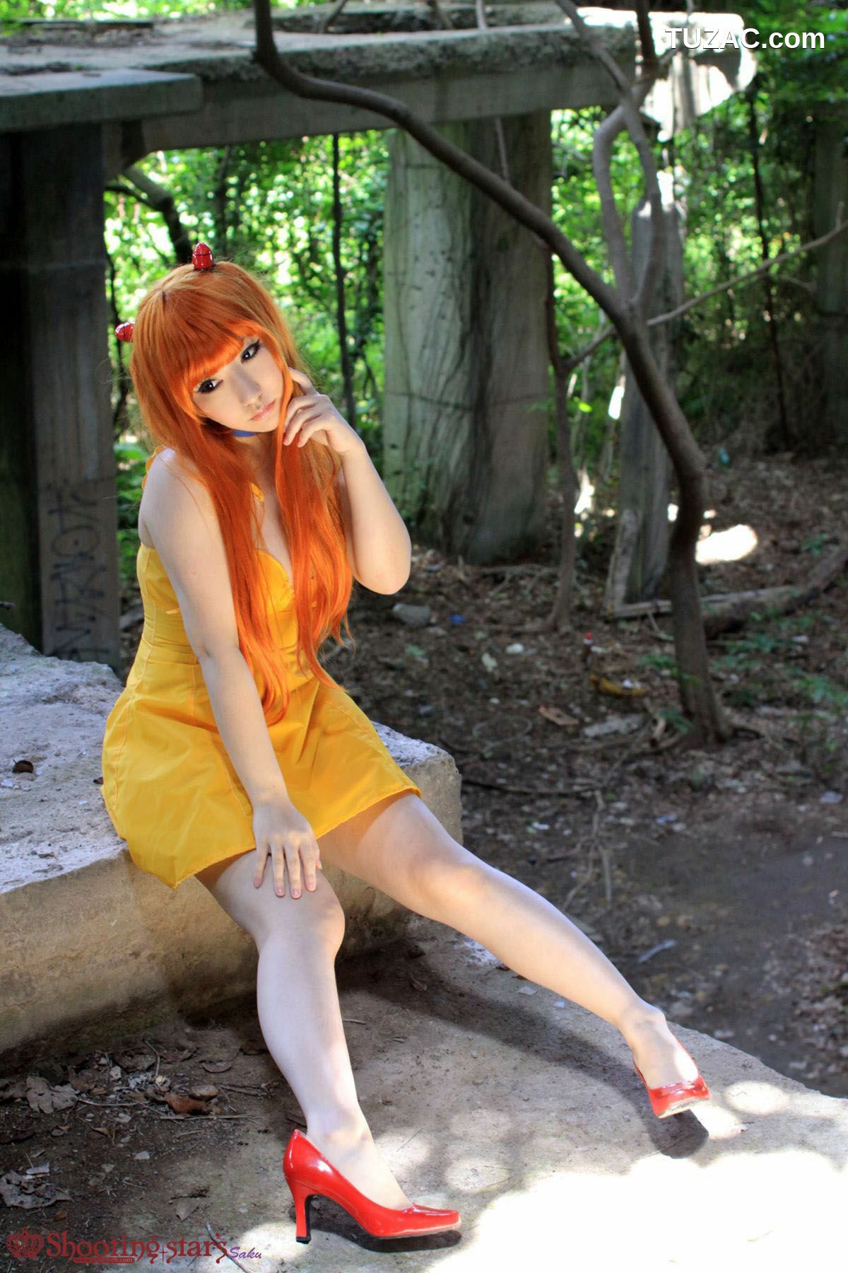 日本CosPlay_サク (Saku) 《Shinseiki Evangelion》Souryuu Asuka Langley 写真集[132P]