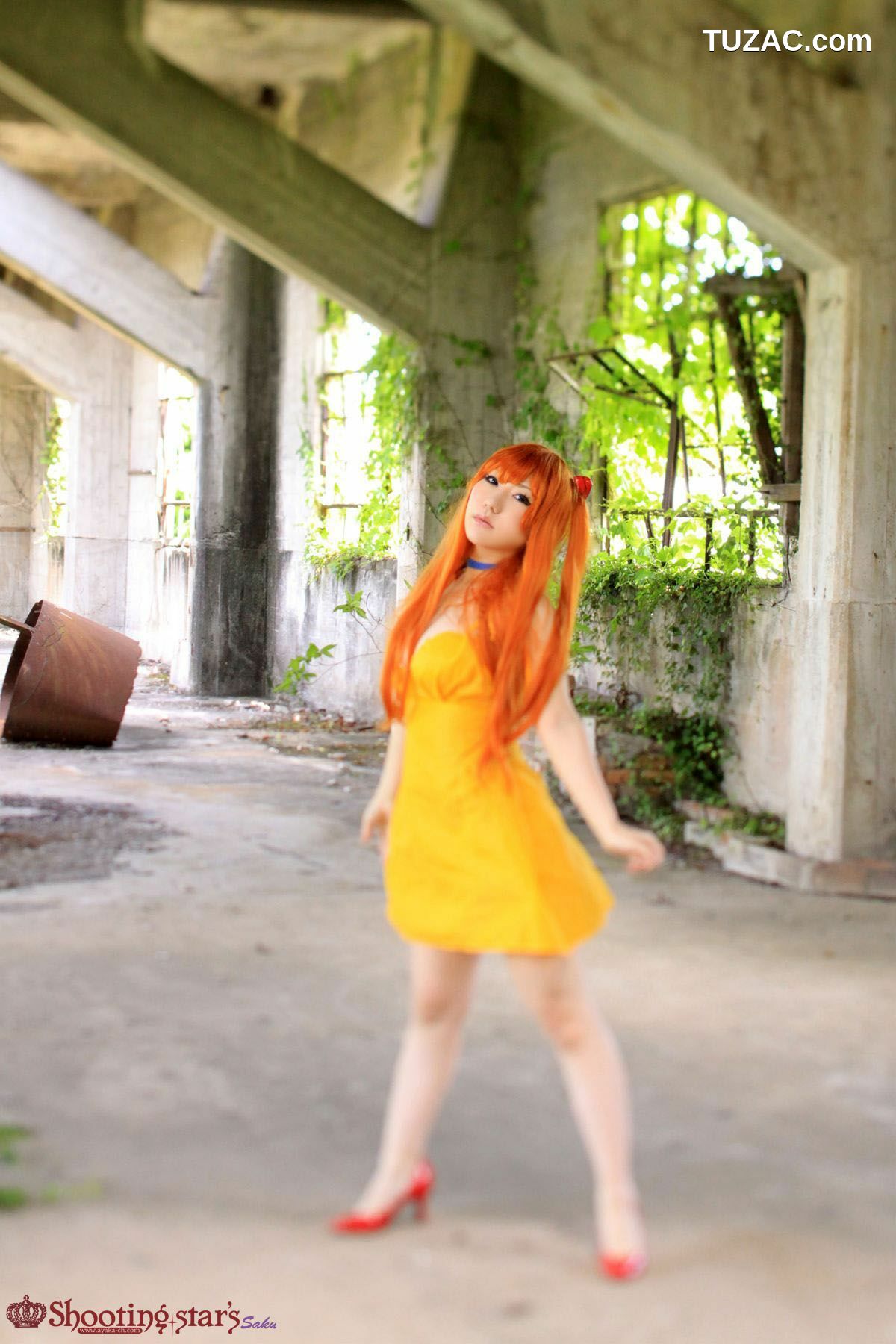 日本CosPlay_サク (Saku) 《Shinseiki Evangelion》Souryuu Asuka Langley 写真集[132P]
