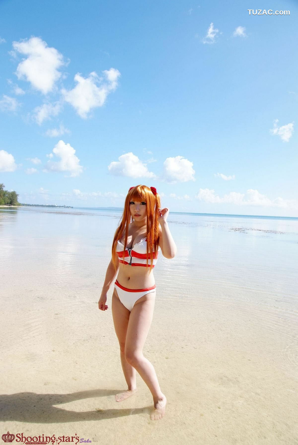 日本CosPlay_サク (Saku) 《Shinseiki Evangelion》Souryuu Asuka Langley 写真集[132P]