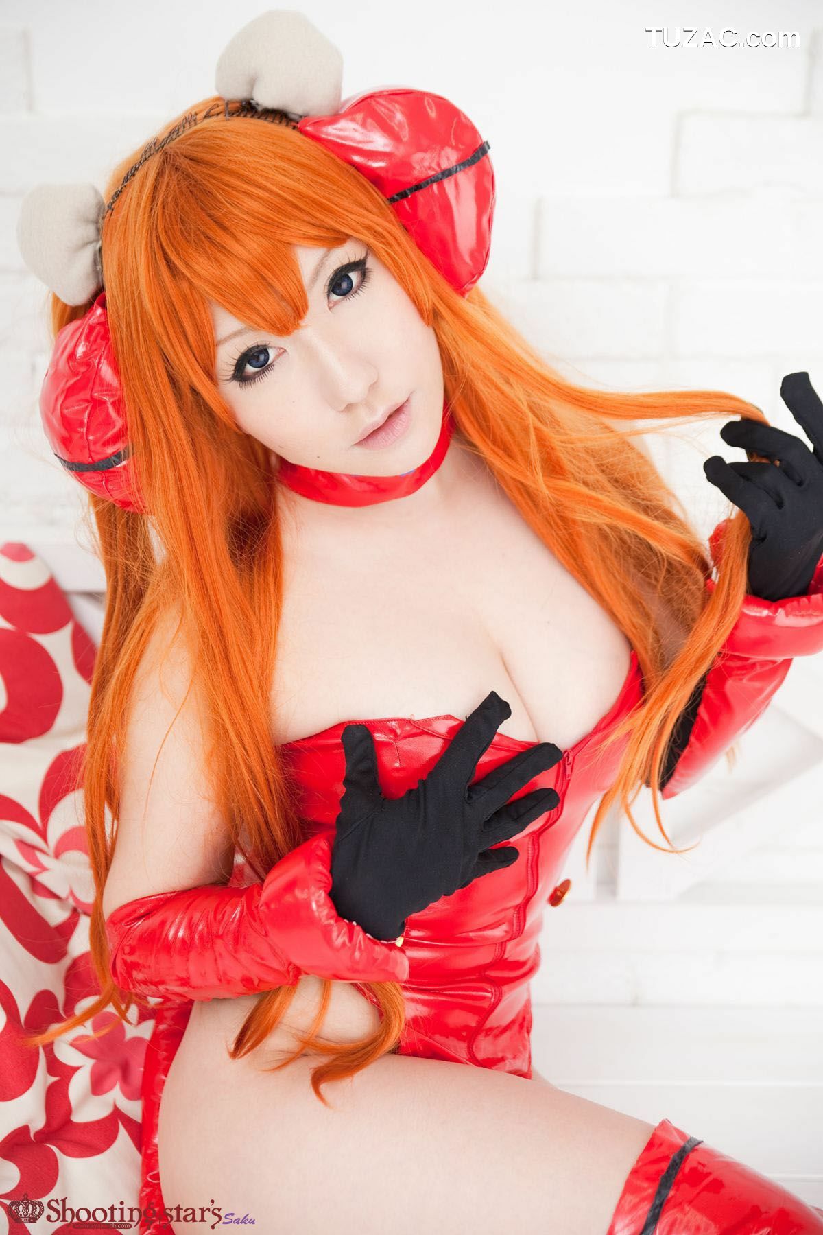 日本CosPlay_サク (Saku) 《Shinseiki Evangelion》Souryuu Asuka Langley 写真集[132P]