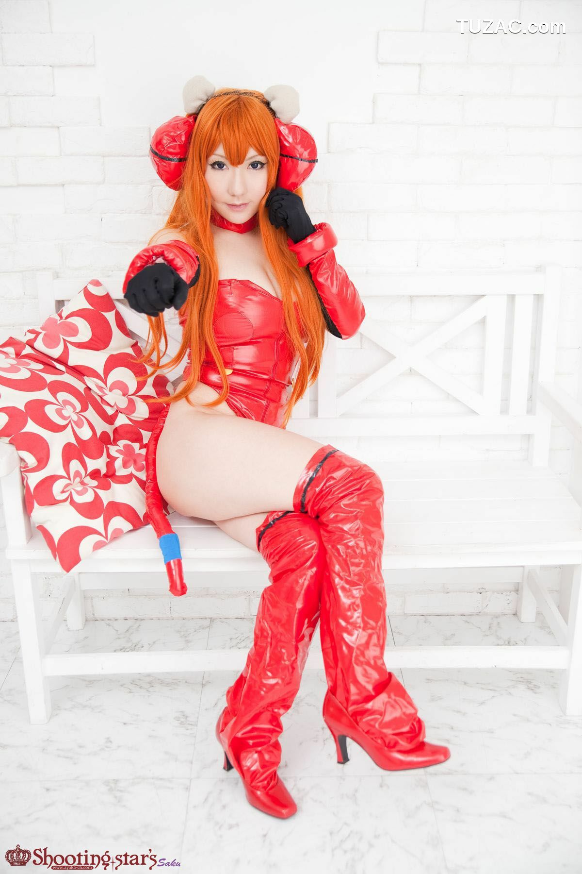 日本CosPlay_サク (Saku) 《Shinseiki Evangelion》Souryuu Asuka Langley 写真集[132P]