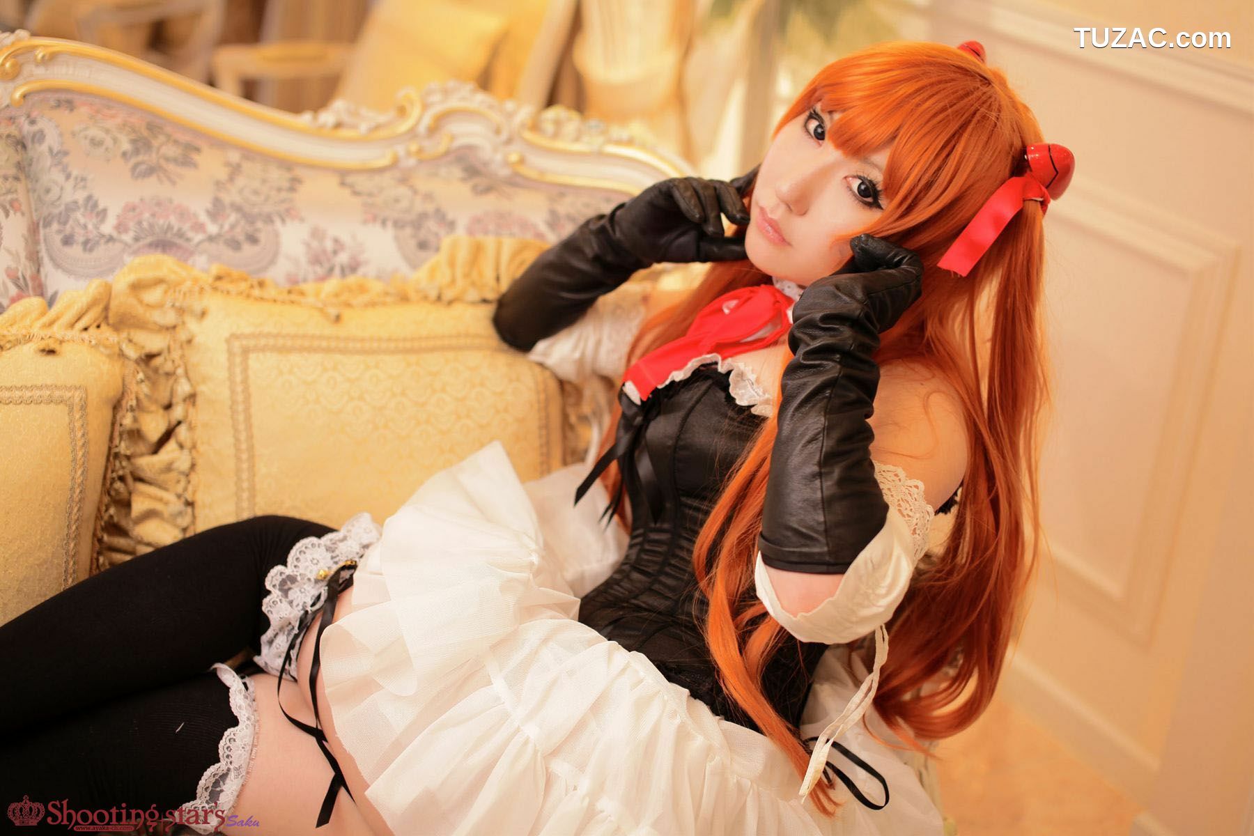 日本CosPlay_サク (Saku) 《Shinseiki Evangelion》Souryuu Asuka Langley 写真集[132P]