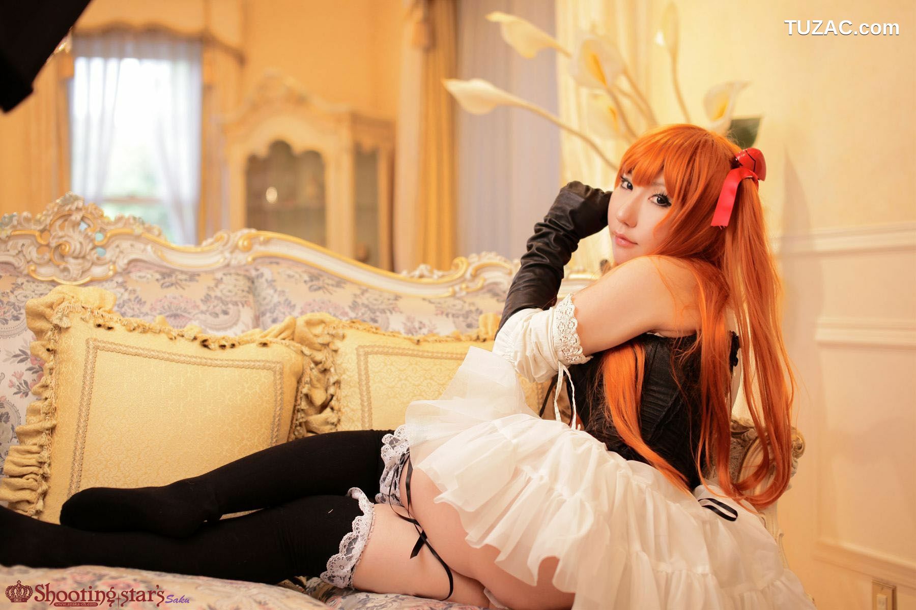 日本CosPlay_サク (Saku) 《Shinseiki Evangelion》Souryuu Asuka Langley 写真集[132P]