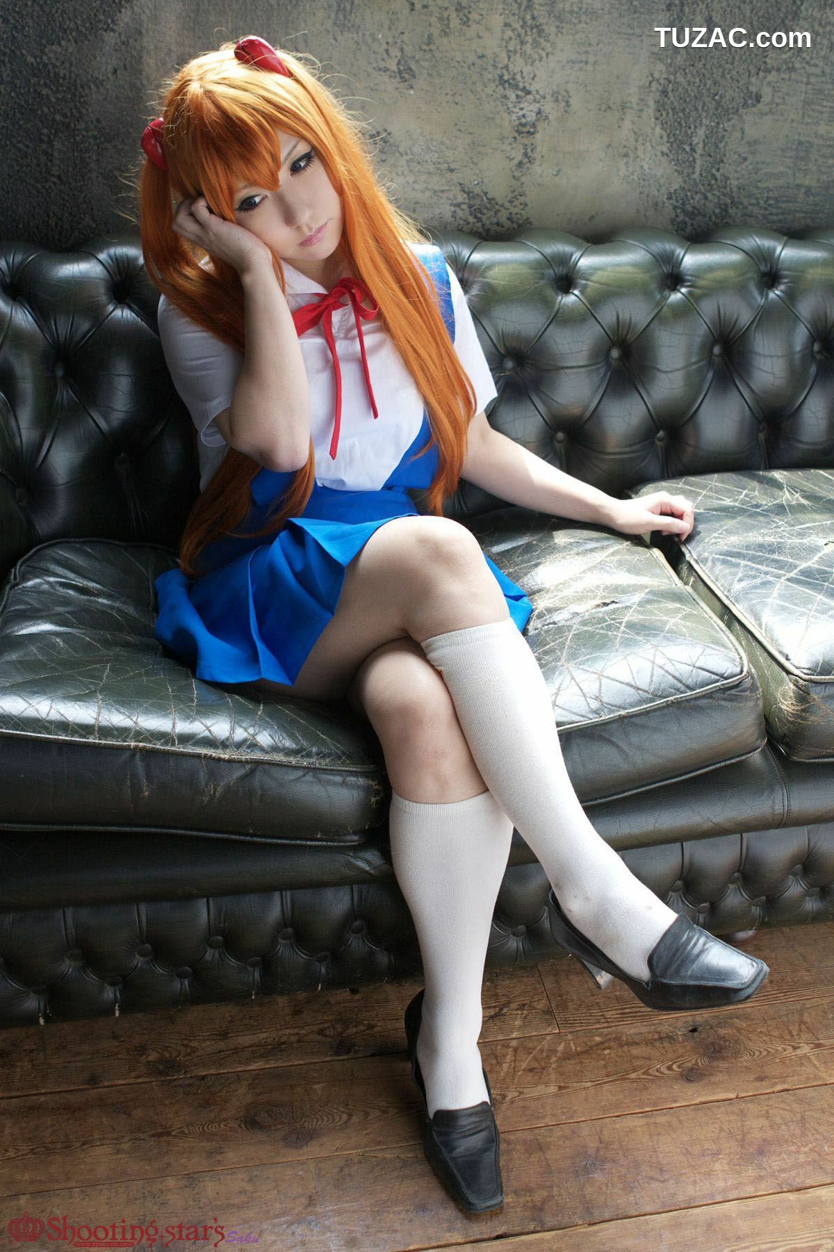 日本CosPlay_サク (Saku) 《Shinseiki Evangelion》Souryuu Asuka Langley 写真集[132P]