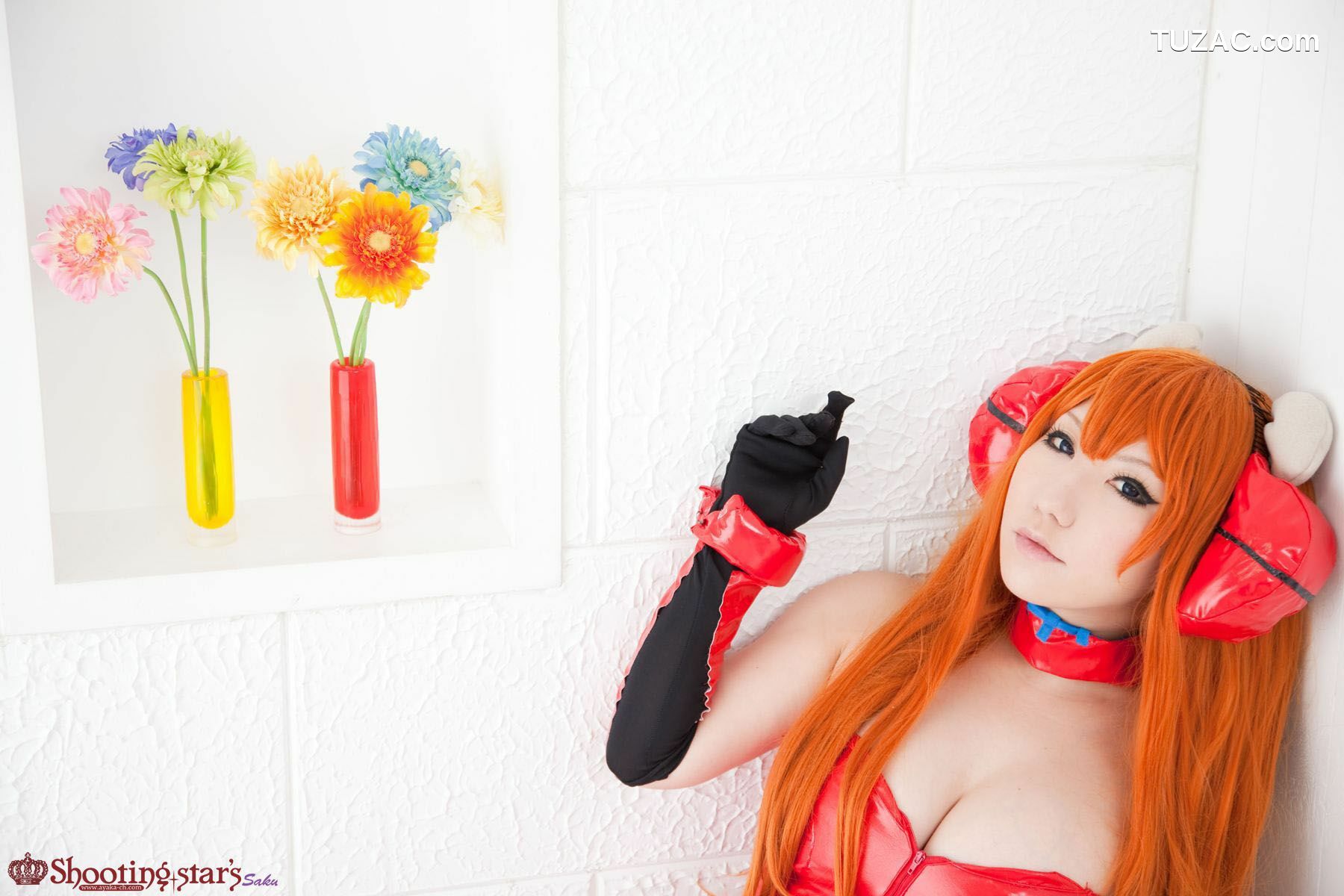 日本CosPlay_サク (Saku) 《Shinseiki Evangelion》Souryuu Asuka Langley 写真集[132P]