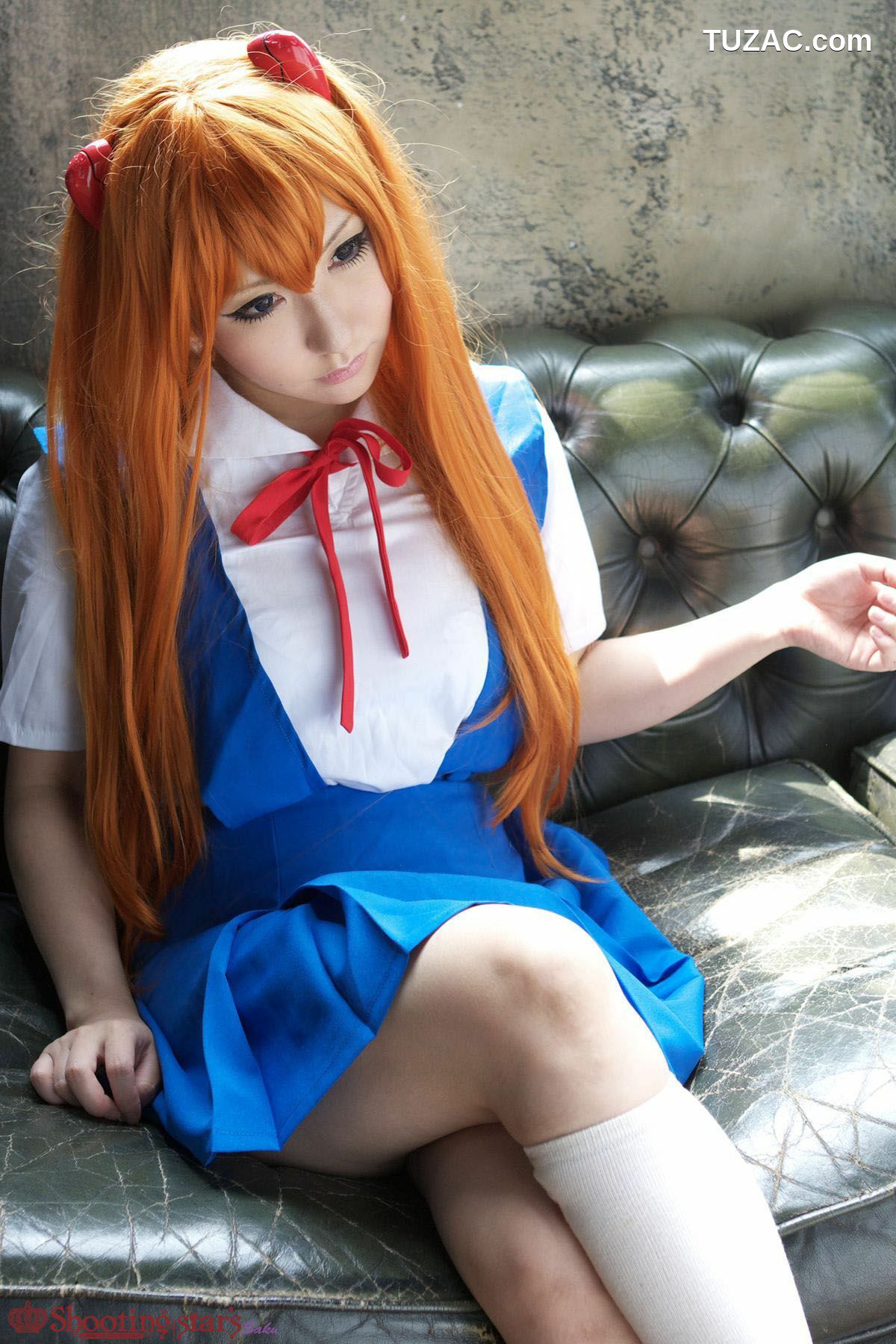 日本CosPlay_サク (Saku) 《Shinseiki Evangelion》Souryuu Asuka Langley 写真集[132P]