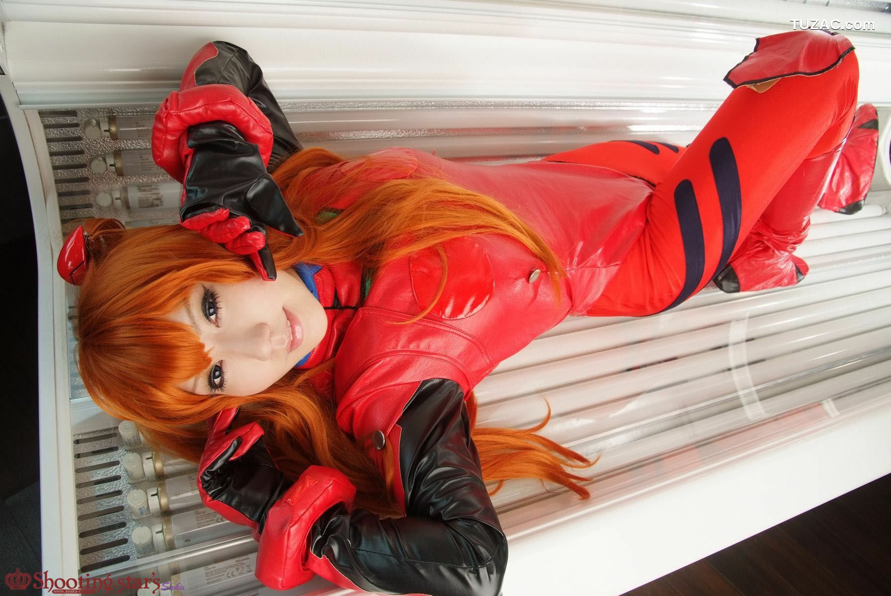 日本CosPlay_サク (Saku) 《Shinseiki Evangelion》Souryuu Asuka Langley 写真集[132P]