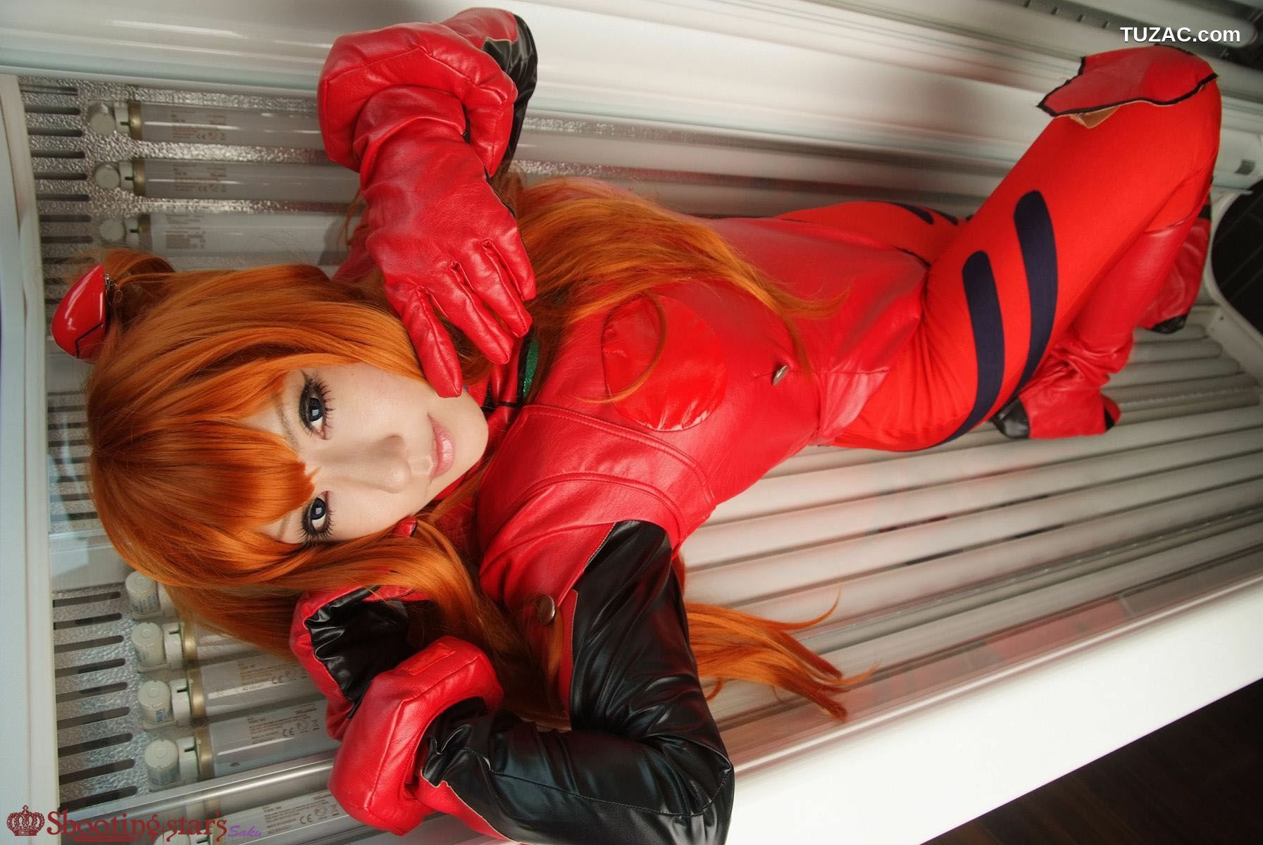 日本CosPlay_サク (Saku) 《Shinseiki Evangelion》Souryuu Asuka Langley 写真集[132P]