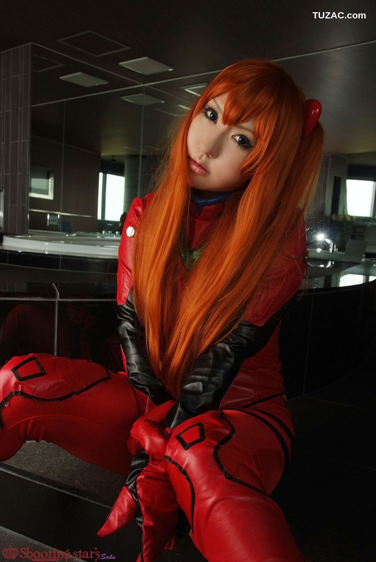 日本CosPlay_サク (Saku) 《Shinseiki Evangelion》Souryuu Asuka Langley 写真集[132P]