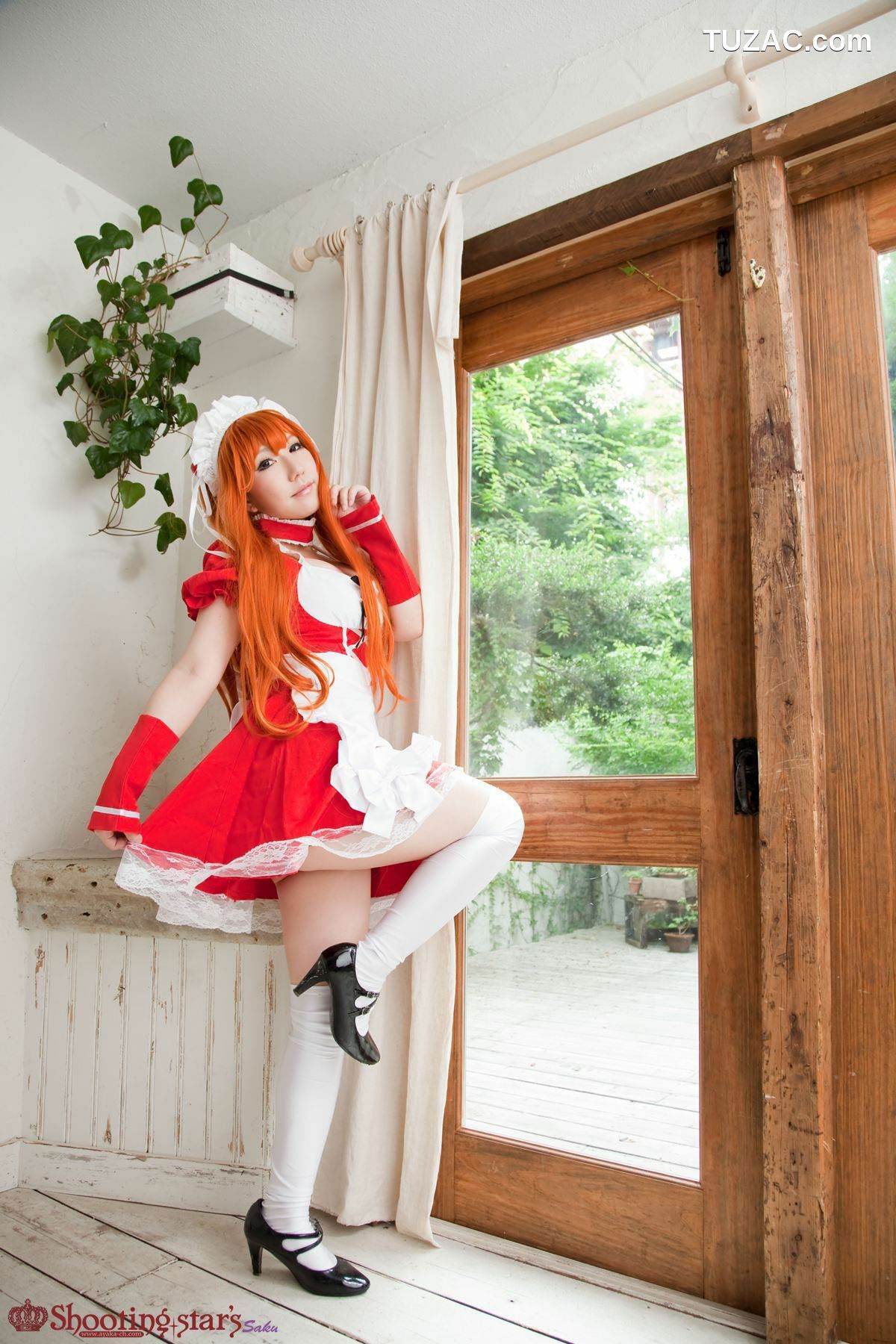 日本CosPlay_サク (Saku) 《Shinseiki Evangelion》Souryuu Asuka Langley 写真集[132P]