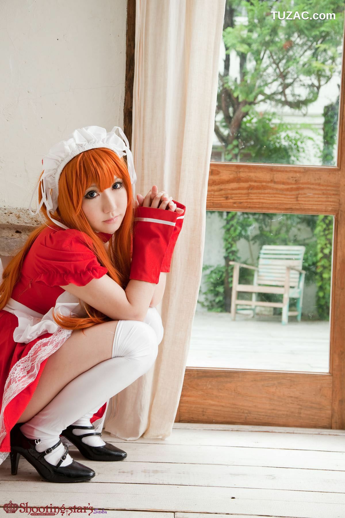日本CosPlay_サク (Saku) 《Shinseiki Evangelion》Souryuu Asuka Langley 写真集[132P]