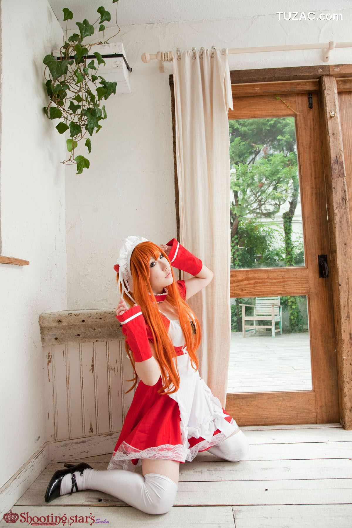 日本CosPlay_サク (Saku) 《Shinseiki Evangelion》Souryuu Asuka Langley 写真集[132P]