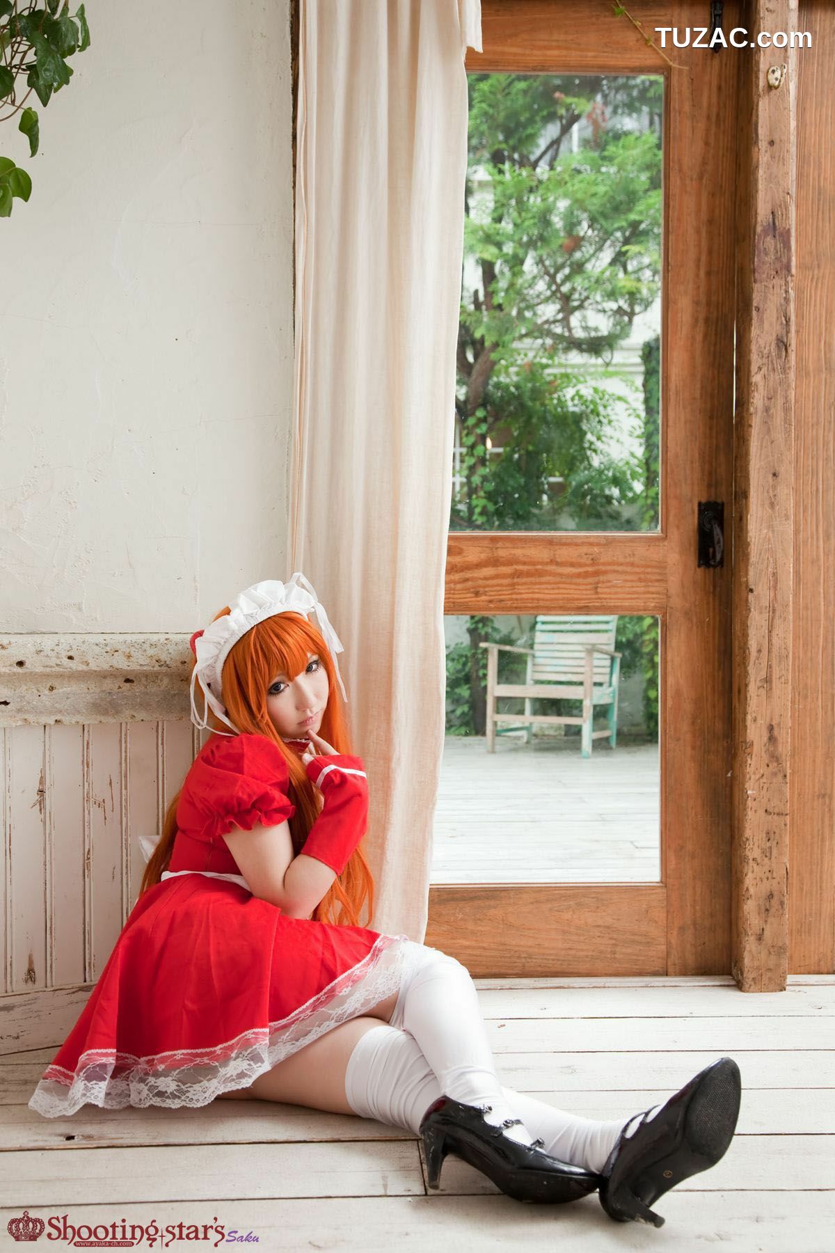 日本CosPlay_サク (Saku) 《Shinseiki Evangelion》Souryuu Asuka Langley 写真集[132P]