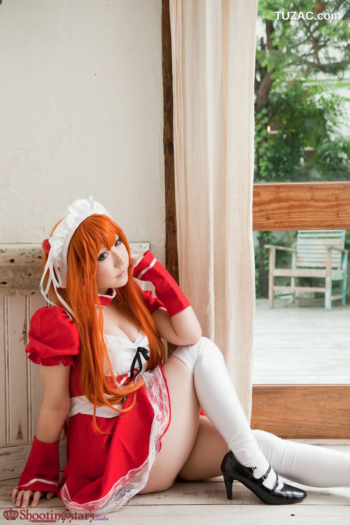 日本CosPlay_サク (Saku) 《Shinseiki Evangelion》Souryuu Asuka Langley 写真集[132P]