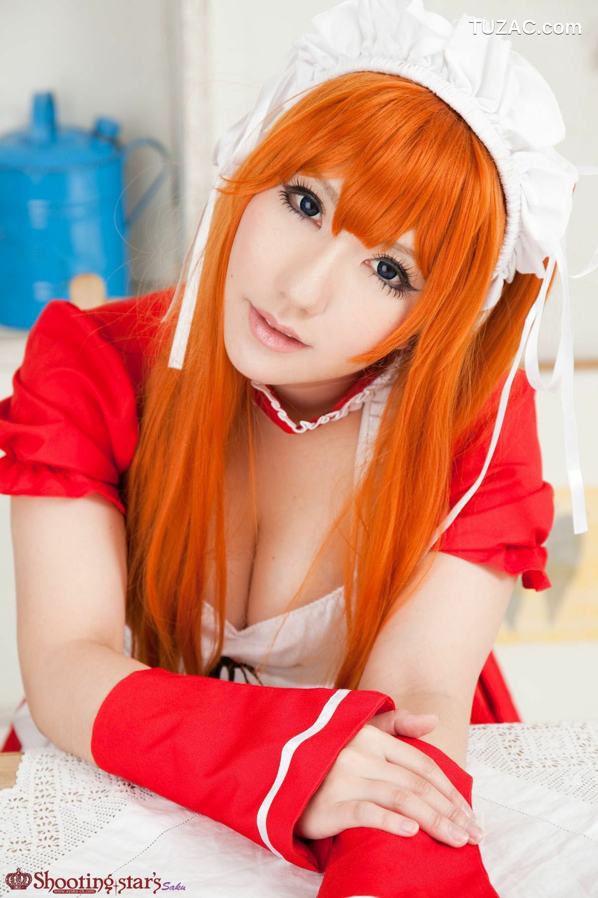 日本CosPlay_サク (Saku) 《Shinseiki Evangelion》Souryuu Asuka Langley 写真集[132P]