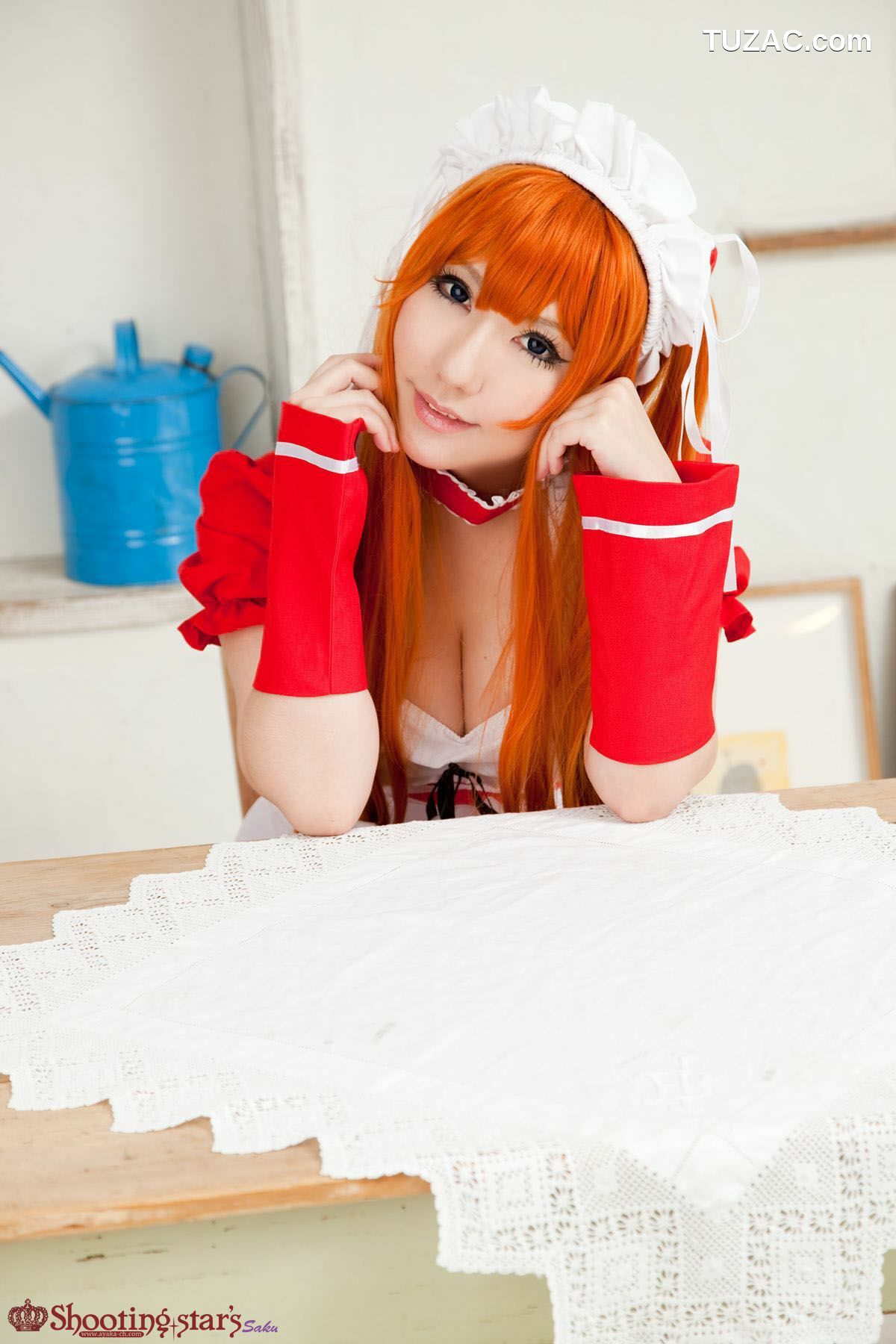 日本CosPlay_サク (Saku) 《Shinseiki Evangelion》Souryuu Asuka Langley 写真集[132P]
