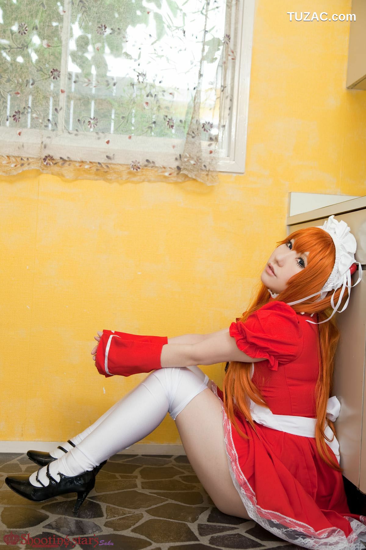 日本CosPlay_サク (Saku) 《Shinseiki Evangelion》Souryuu Asuka Langley 写真集[132P]