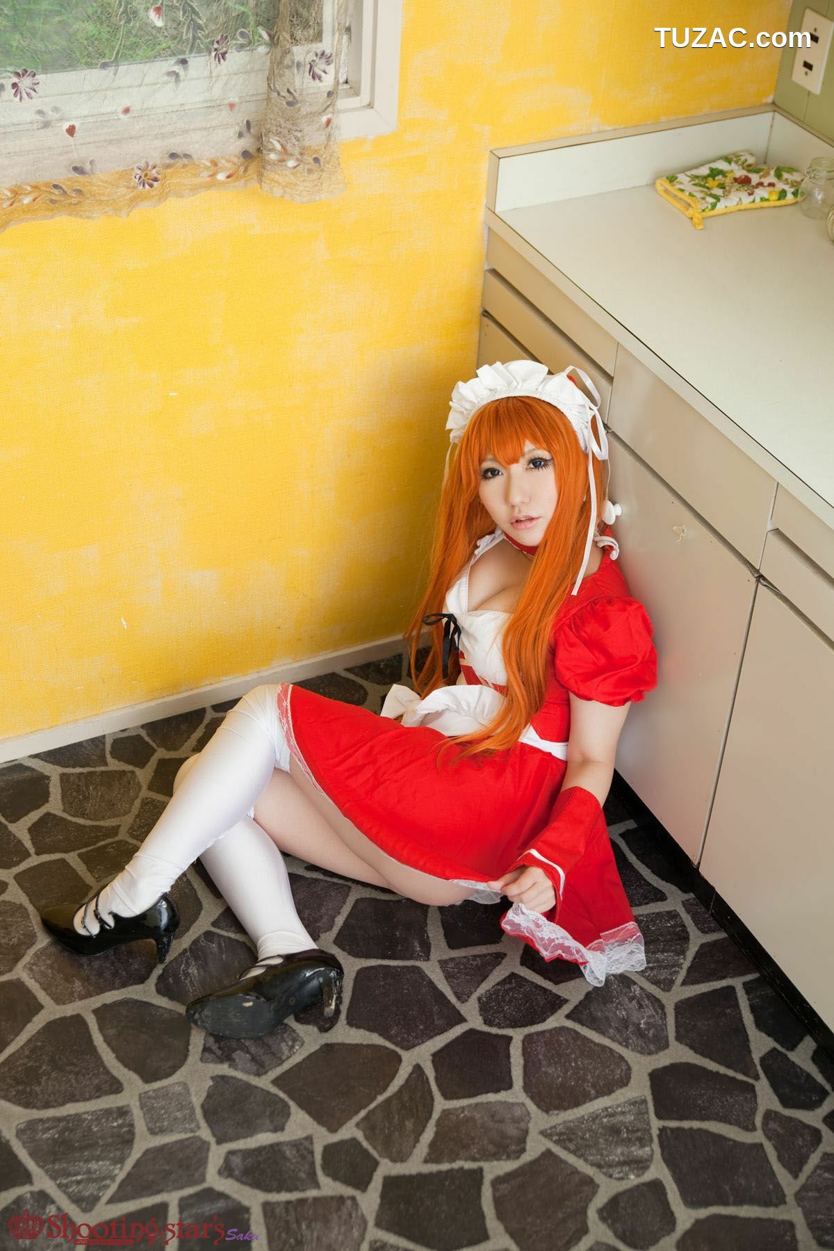 日本CosPlay_サク (Saku) 《Shinseiki Evangelion》Souryuu Asuka Langley 写真集[132P]