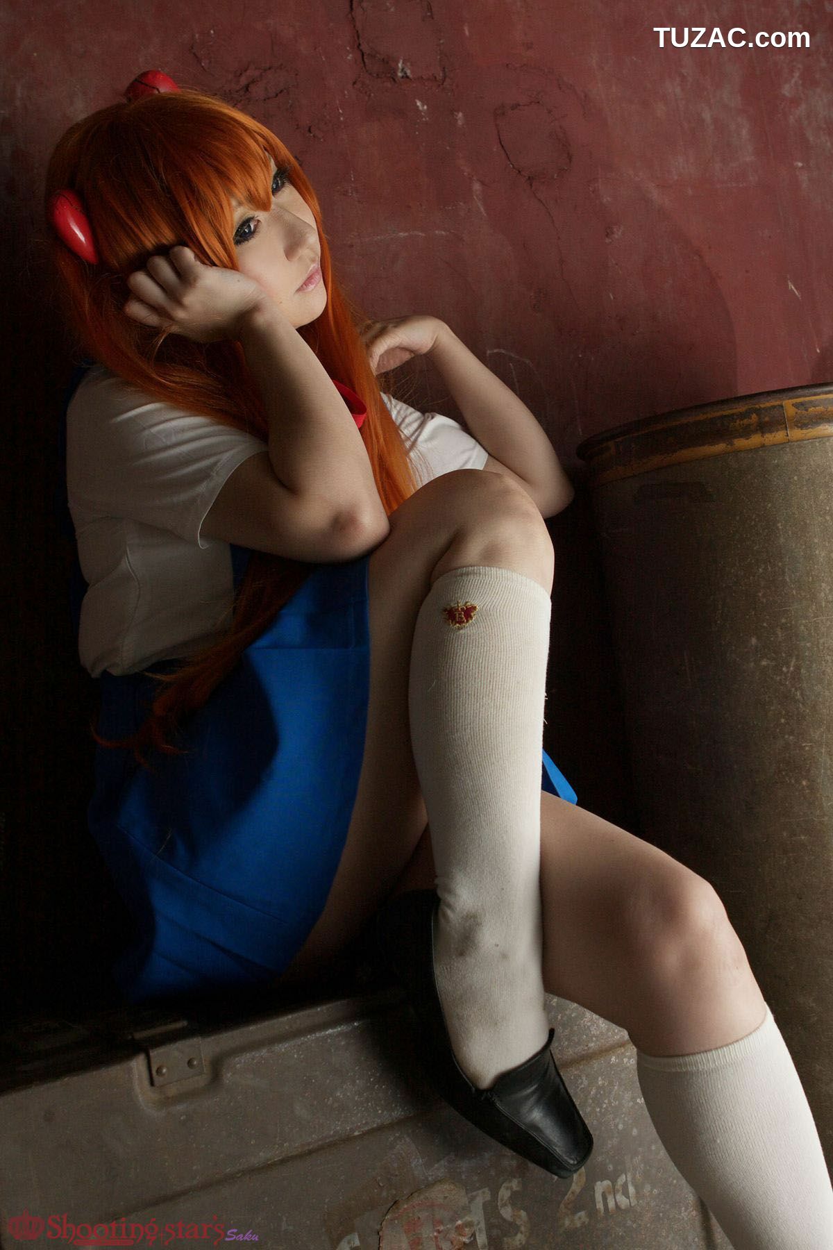 日本CosPlay_サク (Saku) 《Shinseiki Evangelion》Souryuu Asuka Langley 写真集[132P]