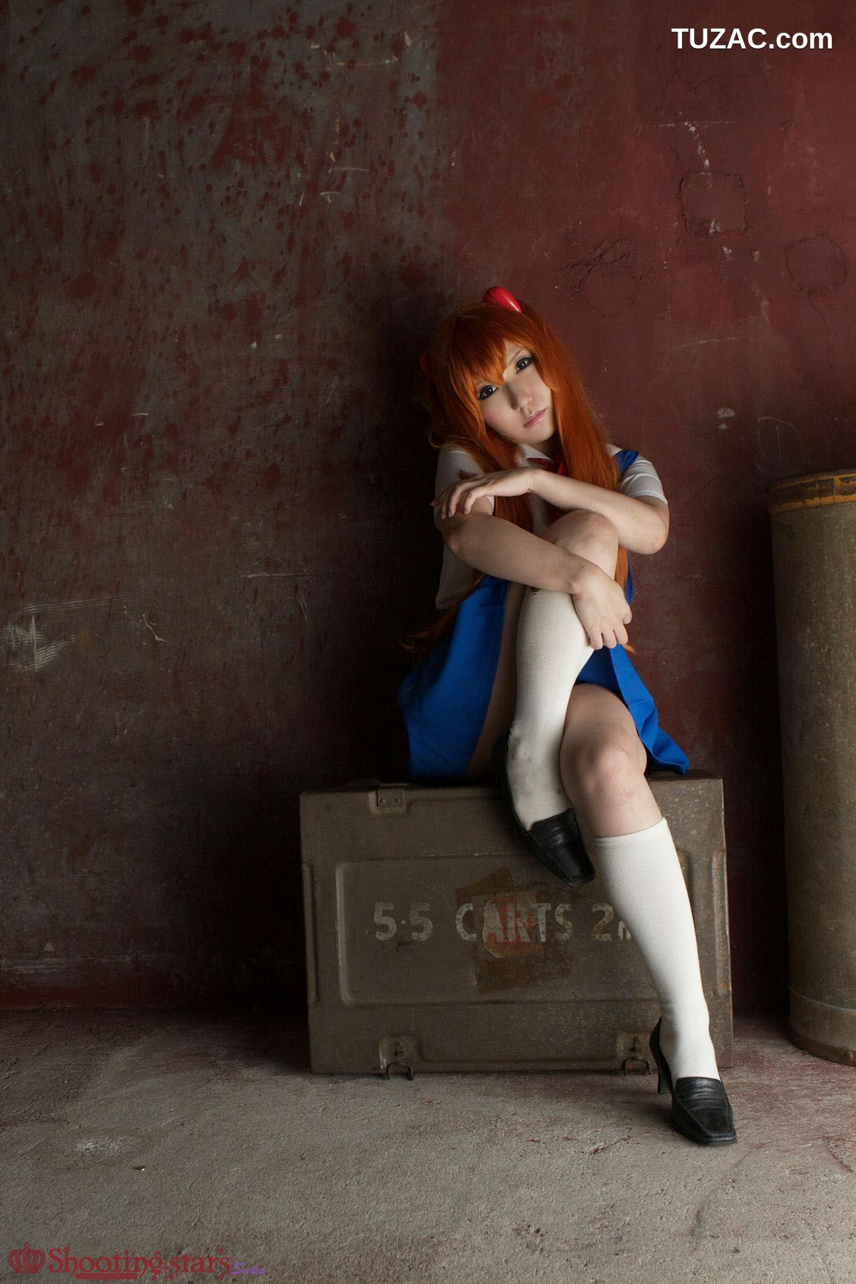 日本CosPlay_サク (Saku) 《Shinseiki Evangelion》Souryuu Asuka Langley 写真集[132P]