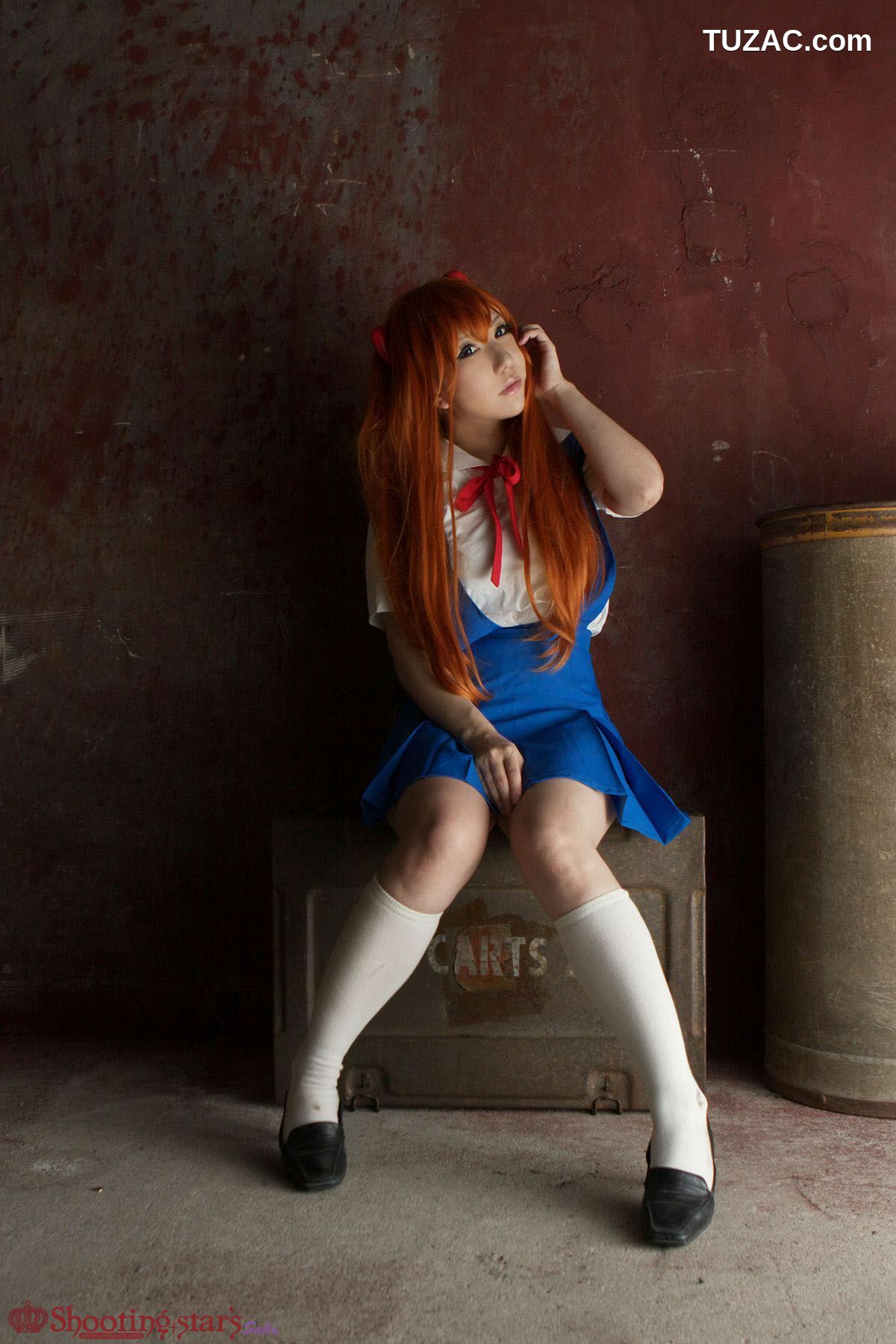 日本CosPlay_サク (Saku) 《Shinseiki Evangelion》Souryuu Asuka Langley 写真集[132P]