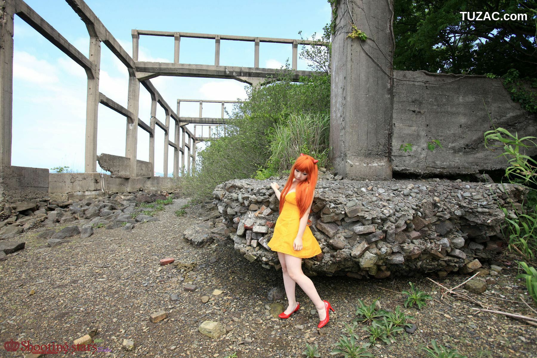 日本CosPlay_サク (Saku) 《Shinseiki Evangelion》Souryuu Asuka Langley 写真集[132P]