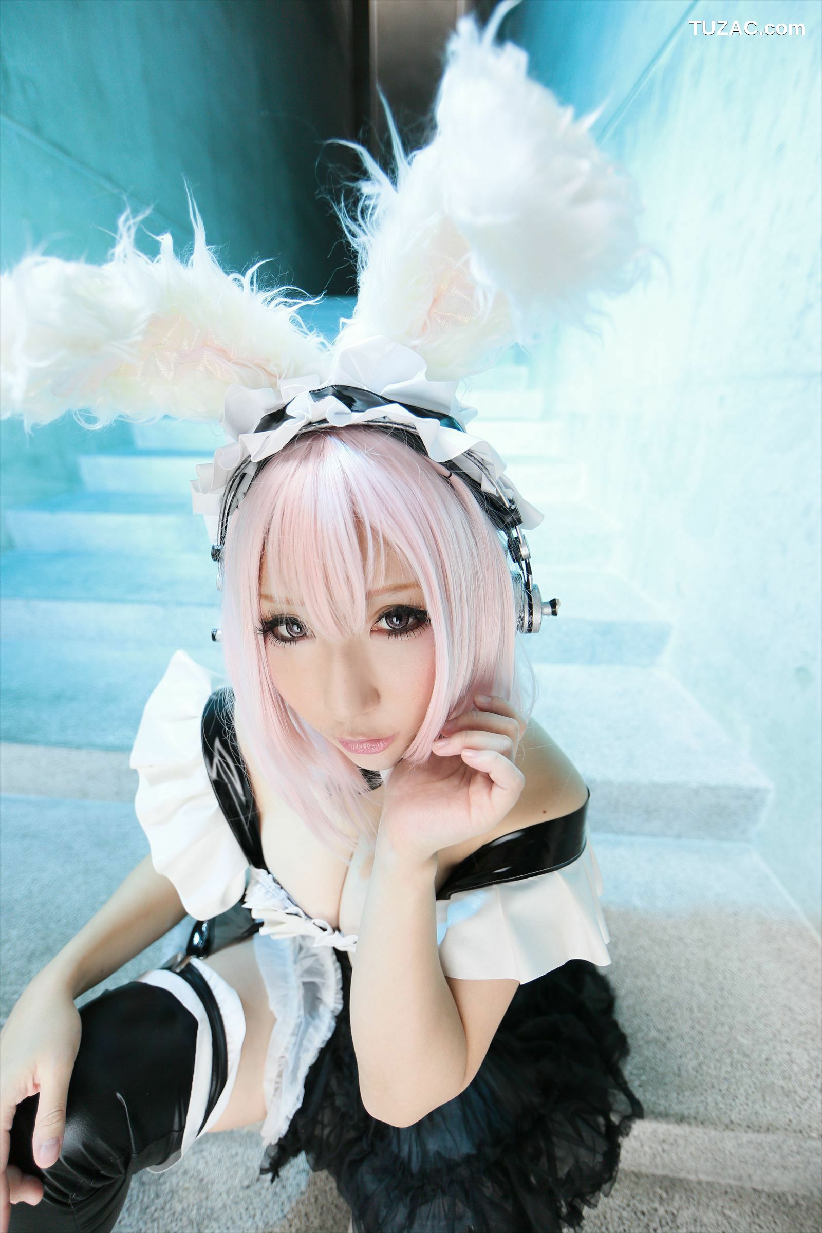 日本CosPlay_サク (Saku) 《Sonicomi》Super Sonico 写真集[130P]