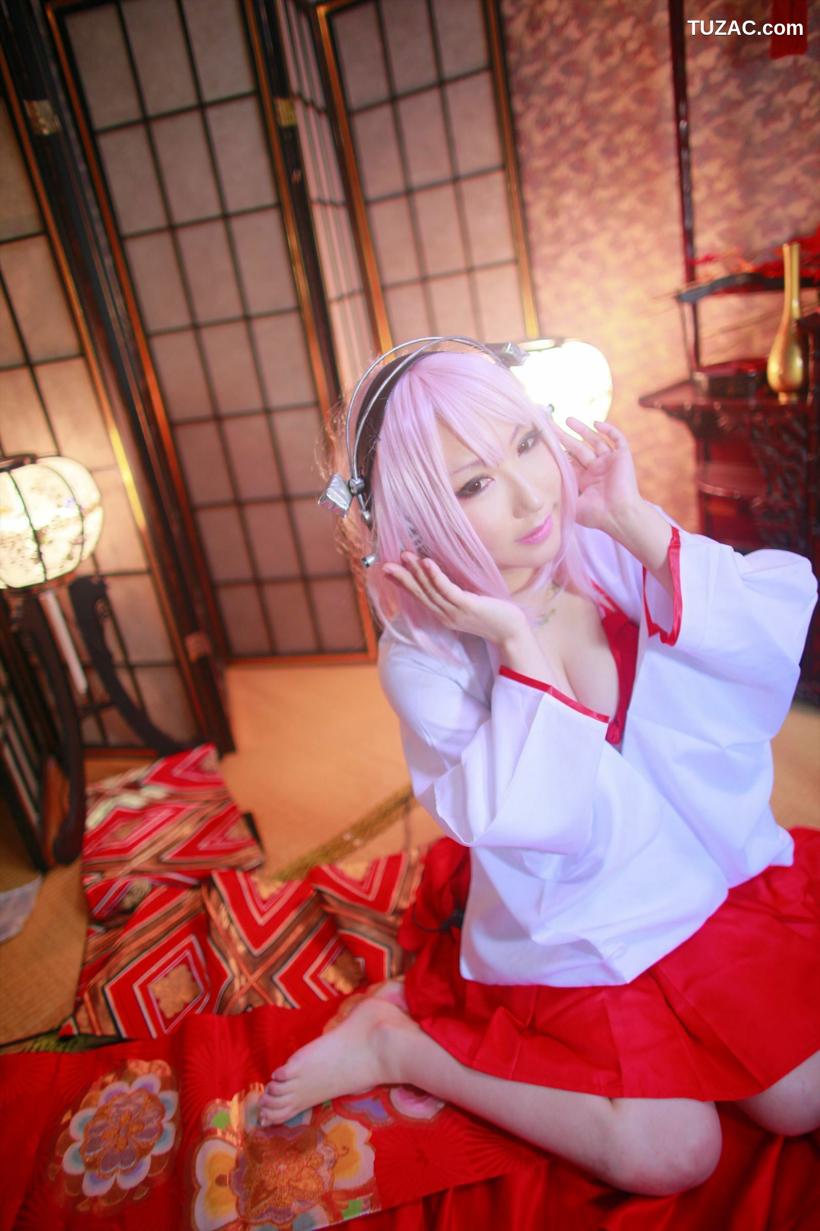 日本CosPlay_サク (Saku) 《Sonicomi》Super Sonico 写真集[130P]