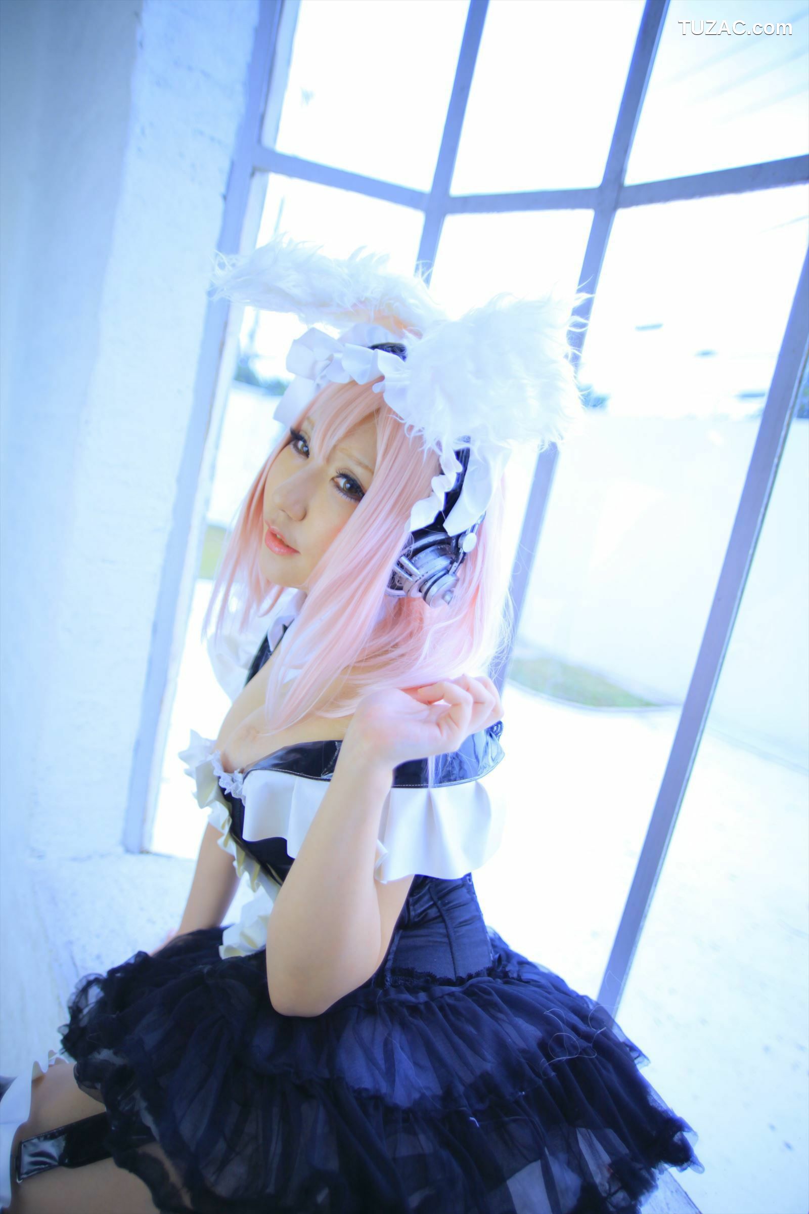 日本CosPlay_サク (Saku) 《Sonicomi》Super Sonico 写真集[130P]