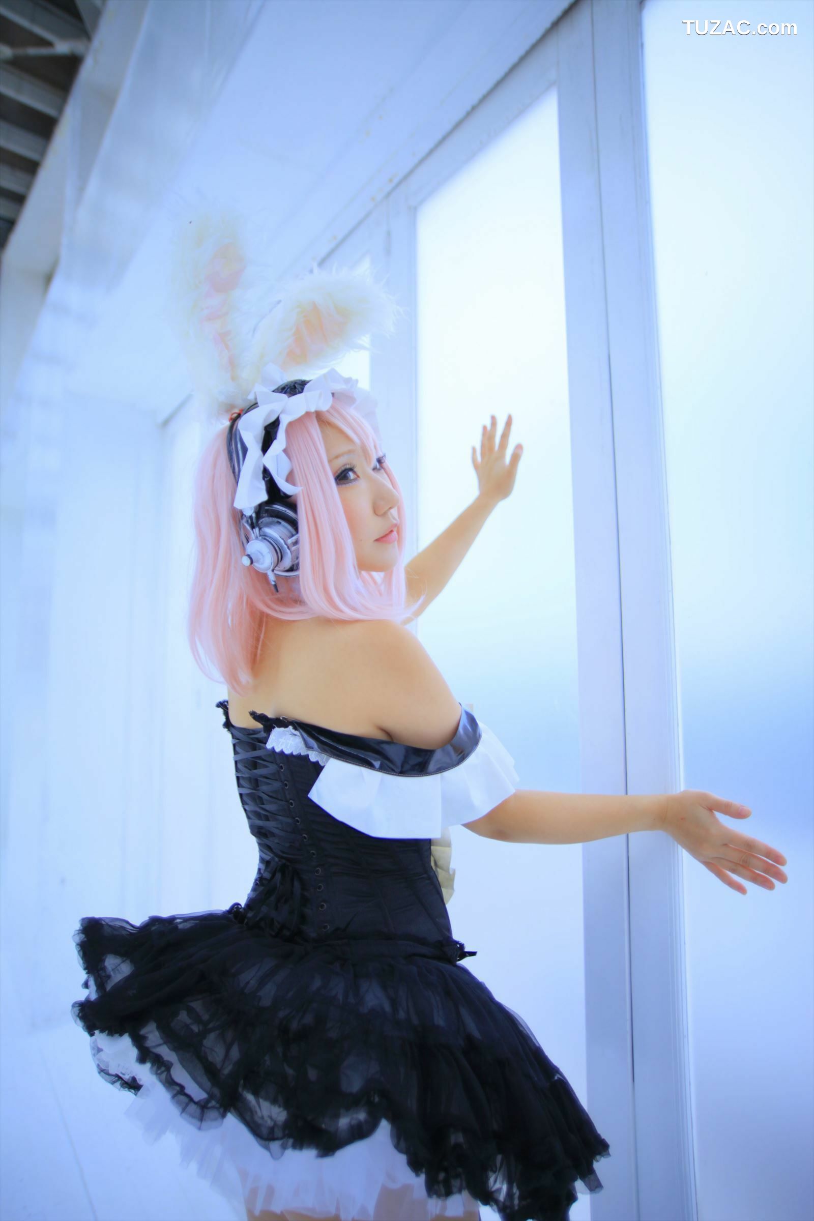 日本CosPlay_サク (Saku) 《Sonicomi》Super Sonico 写真集[130P]