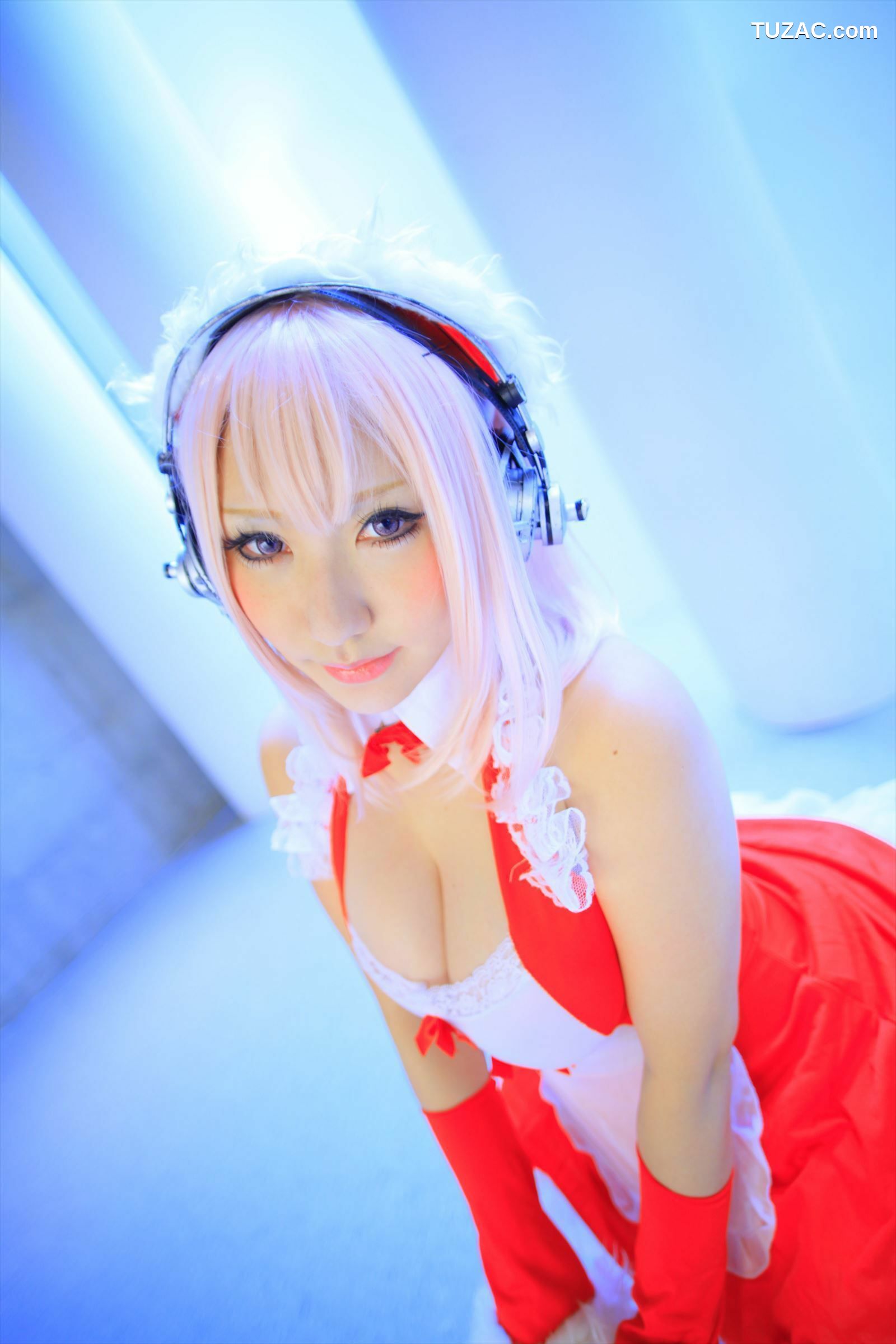 日本CosPlay_サク (Saku) 《Sonicomi》Super Sonico 写真集[130P]
