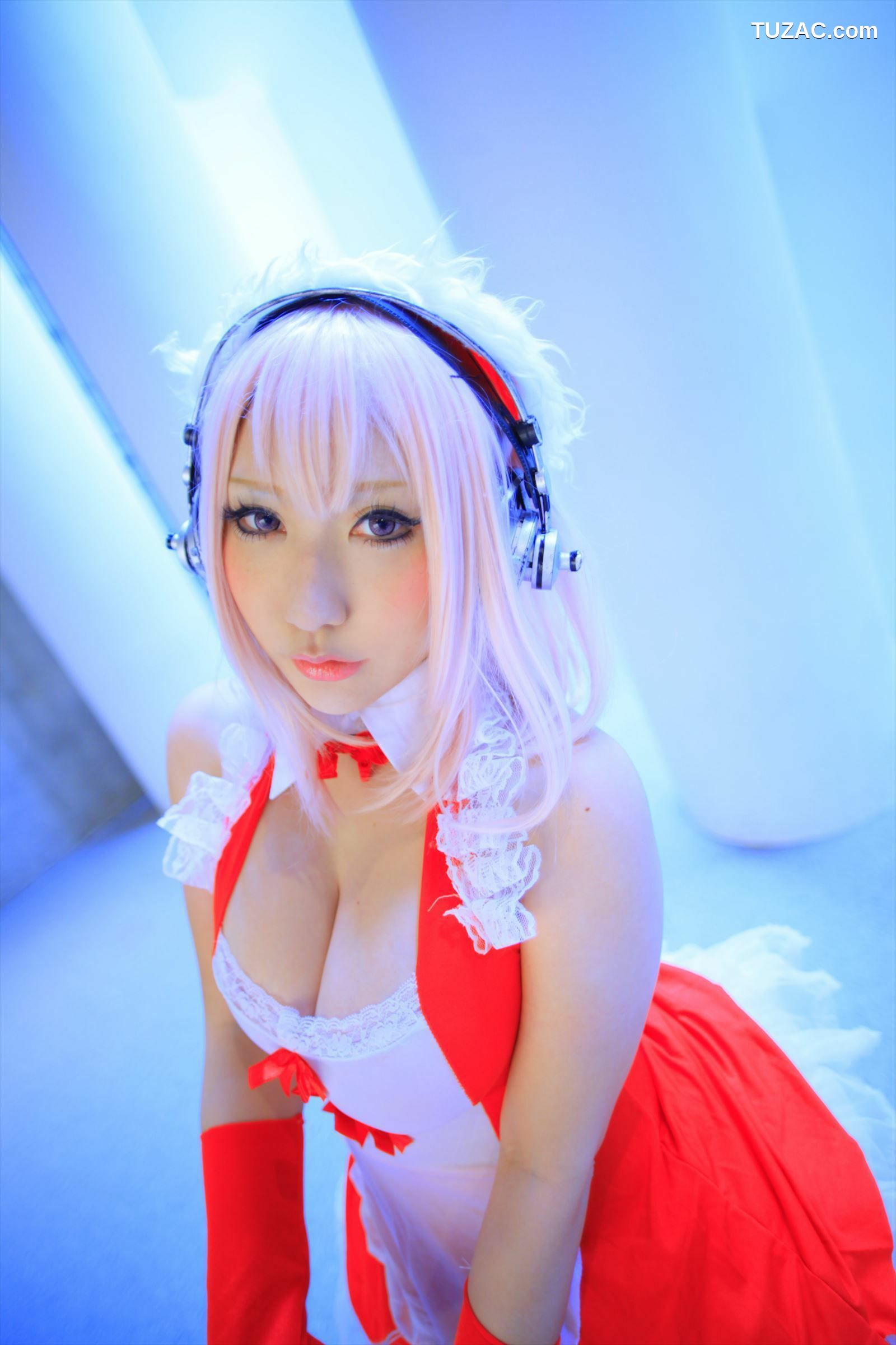 日本CosPlay_サク (Saku) 《Sonicomi》Super Sonico 写真集[130P]