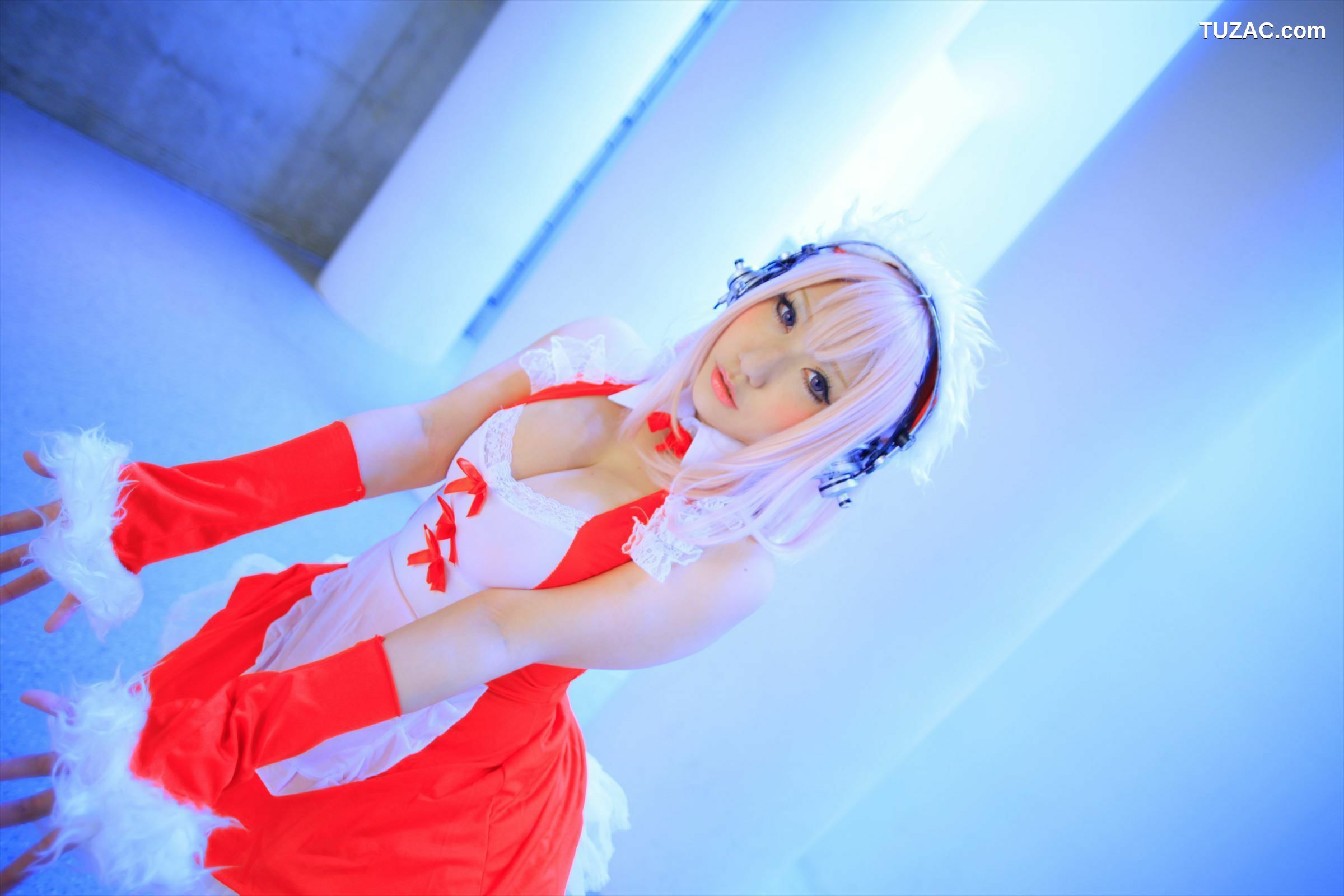 日本CosPlay_サク (Saku) 《Sonicomi》Super Sonico 写真集[130P]