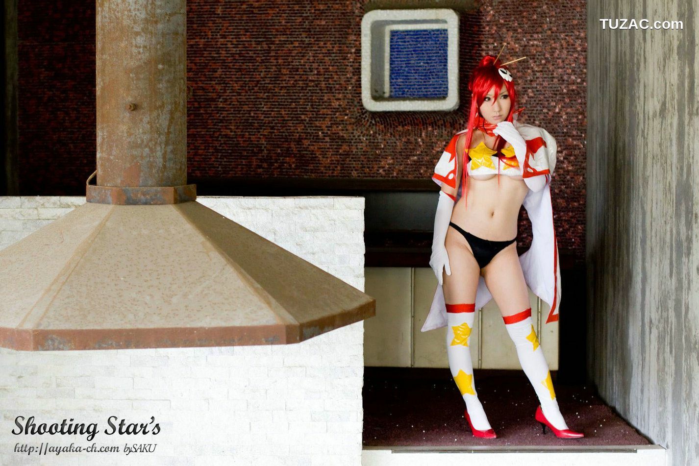 日本CosPlay_サク (Saku) 《Tengen Toppa Gurren Lagann》Youko 写真集[100P]