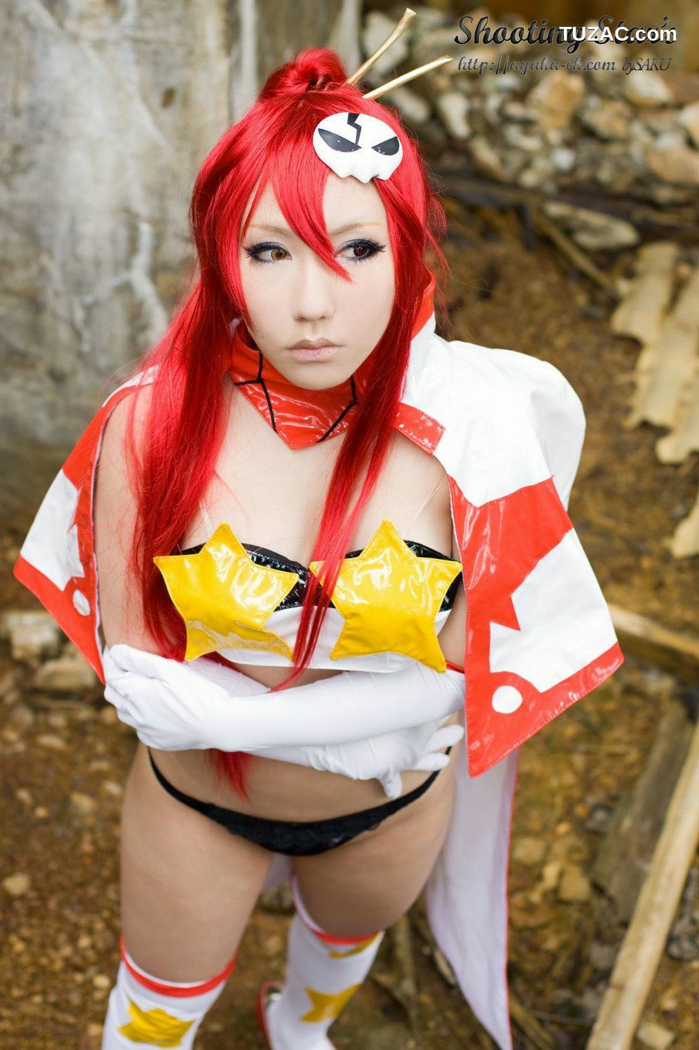 日本CosPlay_サク (Saku) 《Tengen Toppa Gurren Lagann》Youko 写真集[100P]