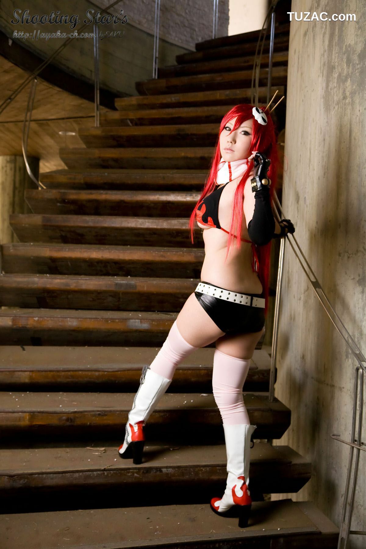 日本CosPlay_サク (Saku) 《Tengen Toppa Gurren Lagann》Youko 写真集[100P]