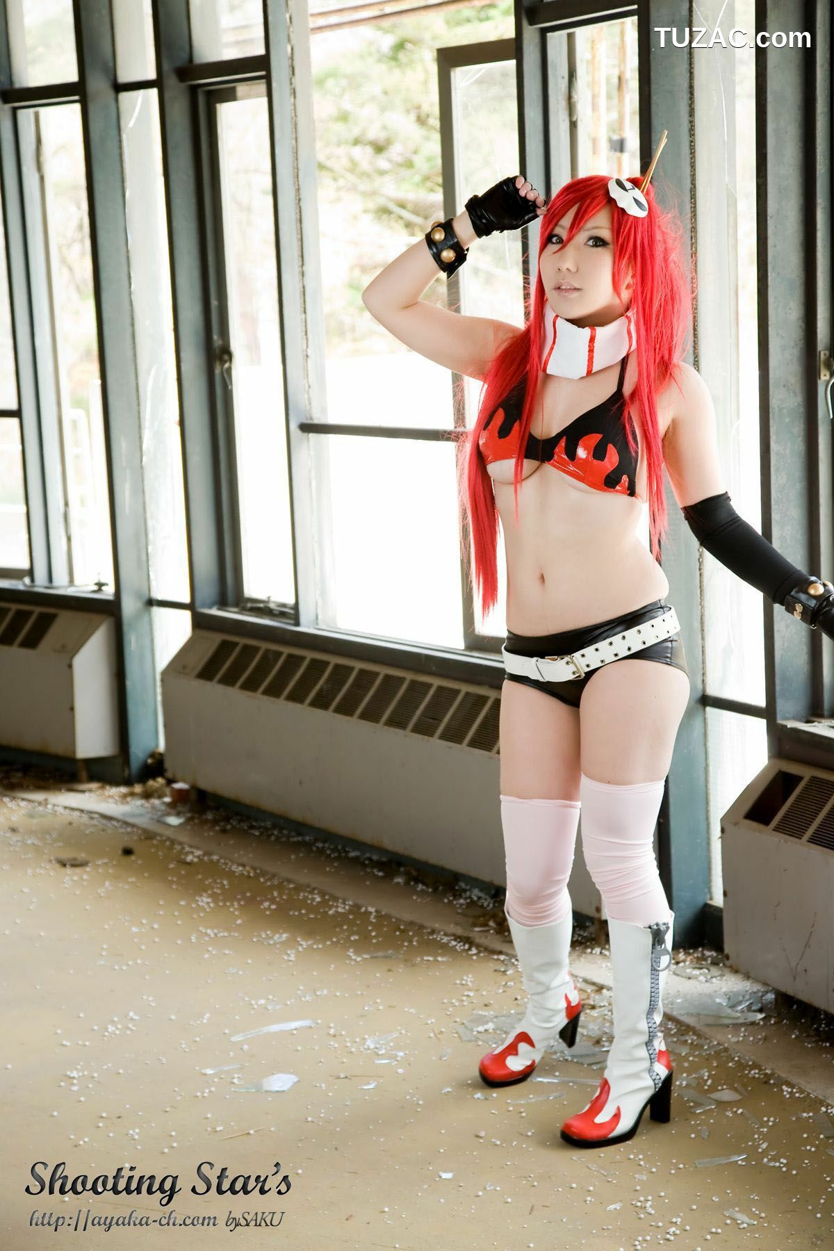 日本CosPlay_サク (Saku) 《Tengen Toppa Gurren Lagann》Youko 写真集[100P]