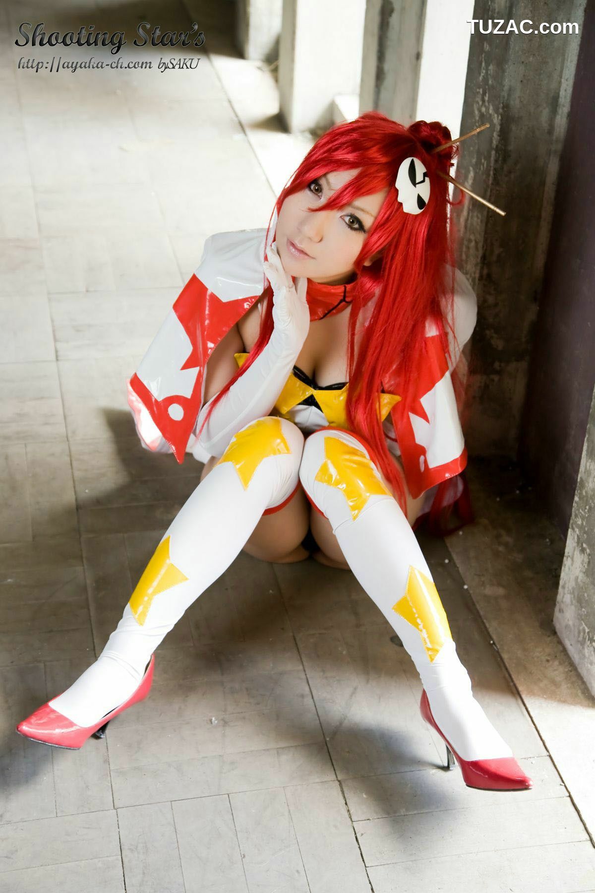 日本CosPlay_サク (Saku) 《Tengen Toppa Gurren Lagann》Youko 写真集[100P]