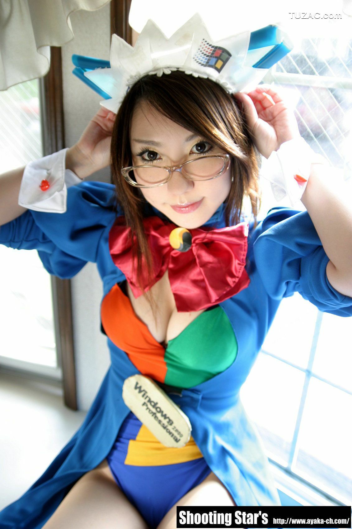 日本CosPlay_サク (Saku) 《Trouble Windows》2k-tan 写真集[80P]
