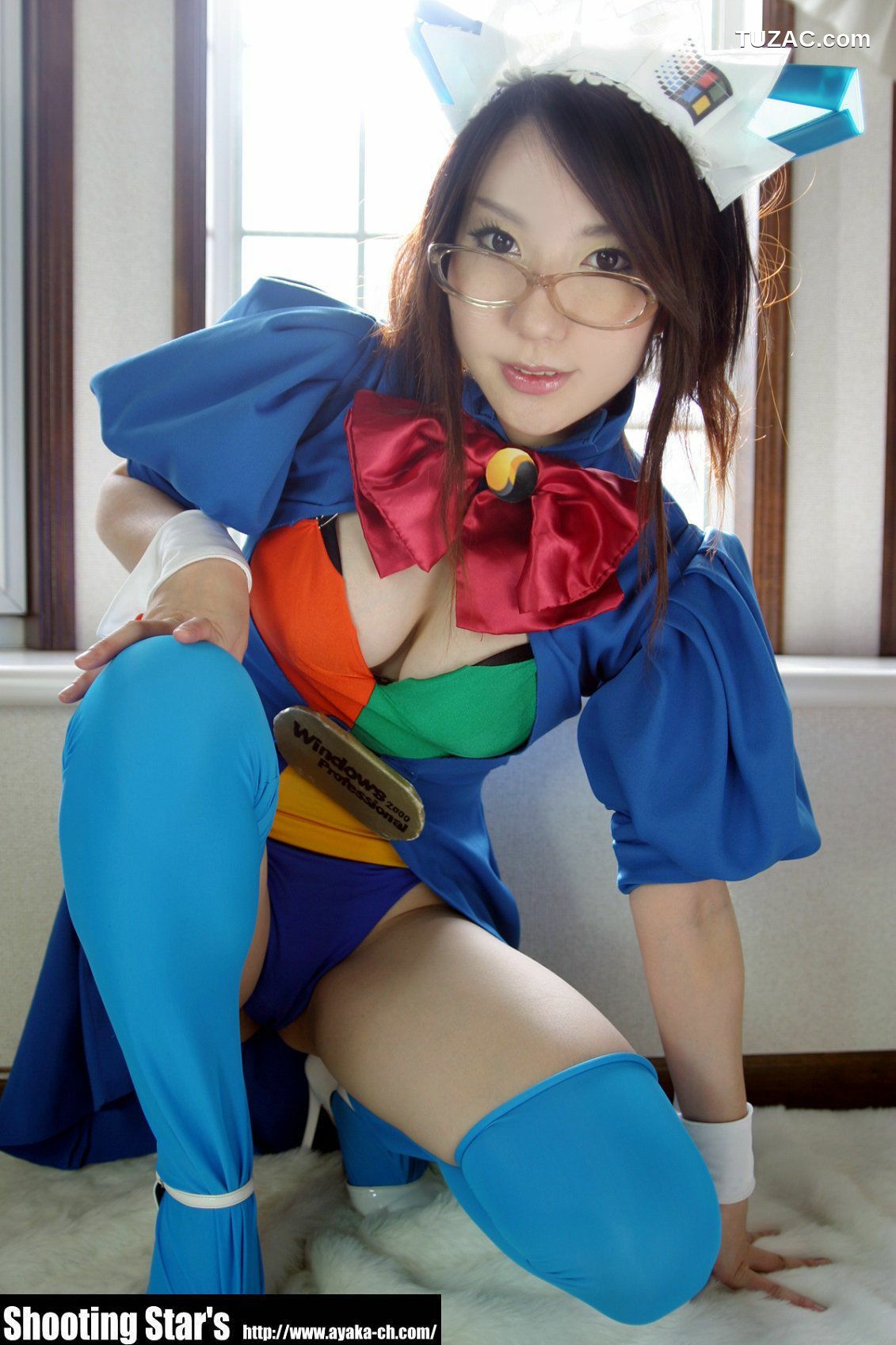 日本CosPlay_サク (Saku) 《Trouble Windows》2k-tan 写真集[80P]