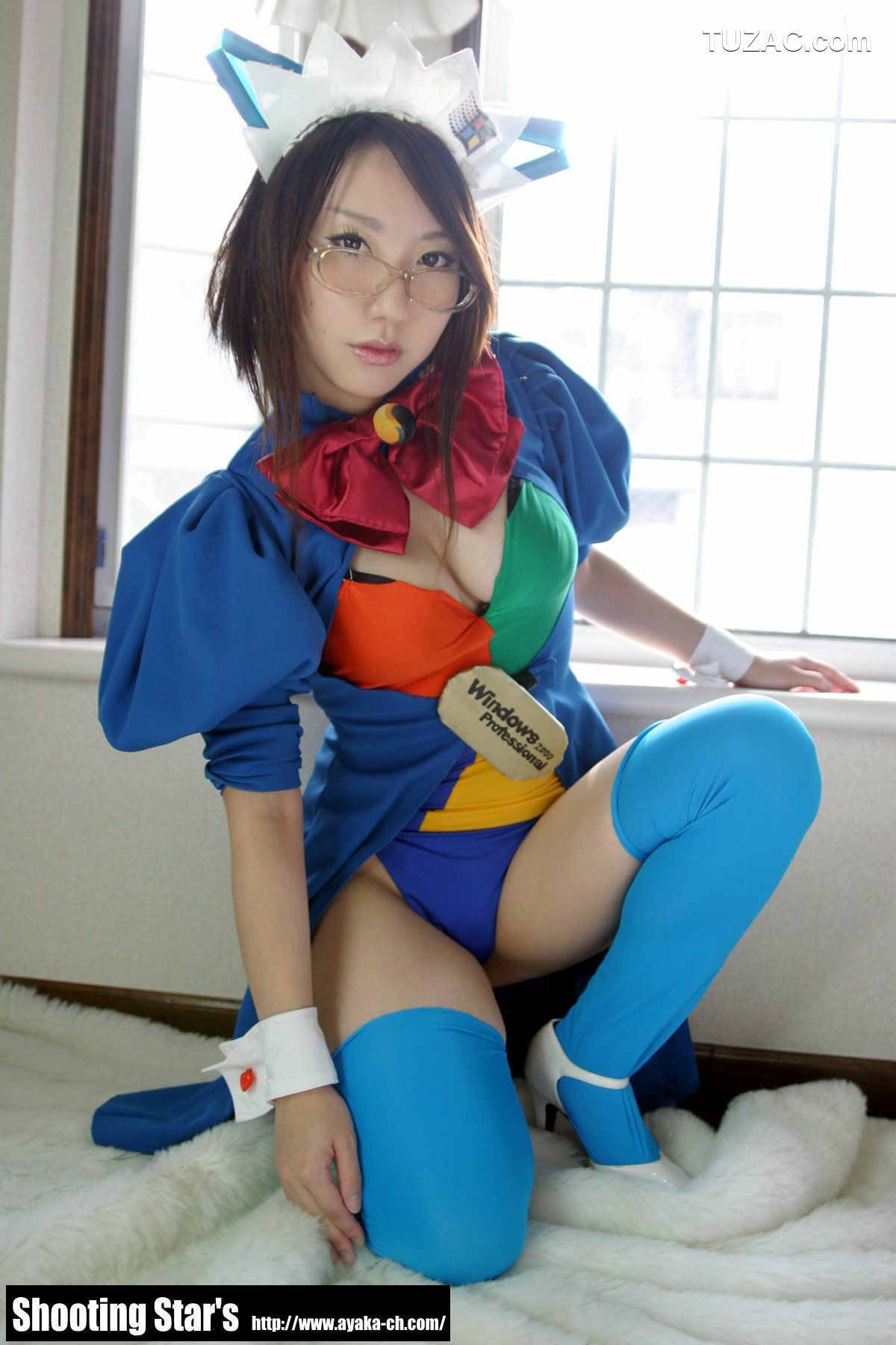 日本CosPlay_サク (Saku) 《Trouble Windows》2k-tan 写真集[80P]