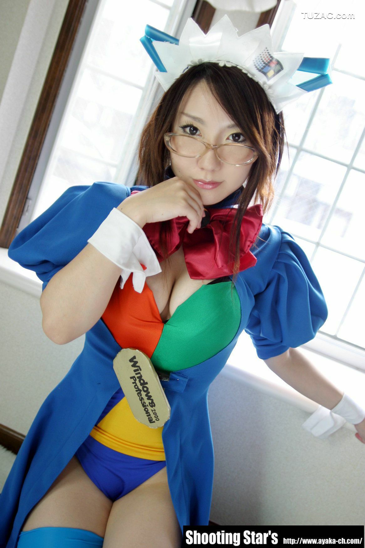 日本CosPlay_サク (Saku) 《Trouble Windows》2k-tan 写真集[80P]