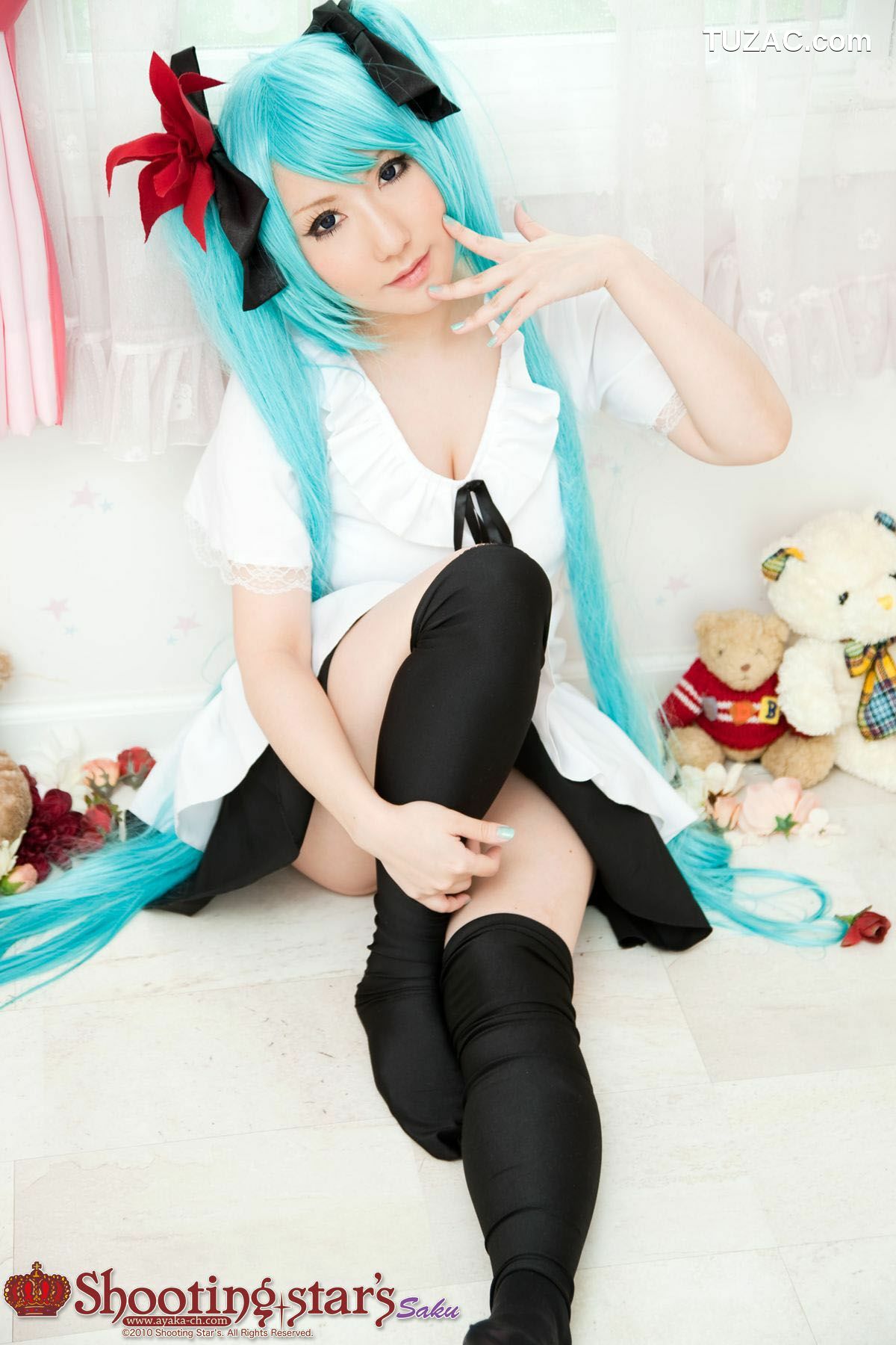日本CosPlay_サク (Saku) 《VOCALOID》Hatsune Miku 2 写真集[97P]