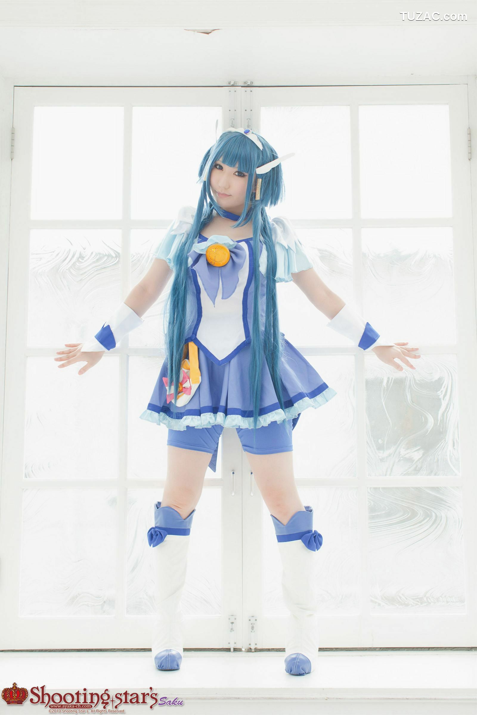 日本CosPlay_サク (Saku) 《光之美少女》Cure Peace+Cure Beauty 写真集